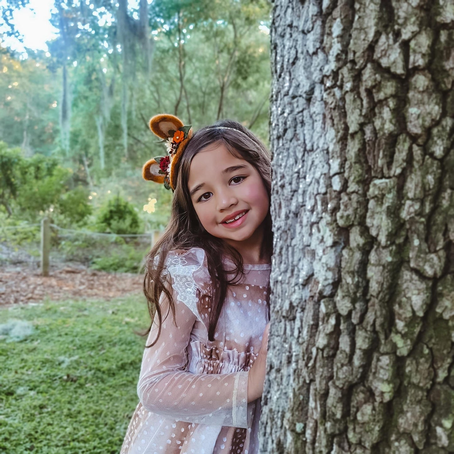 Little Deer Felted Mini Topper