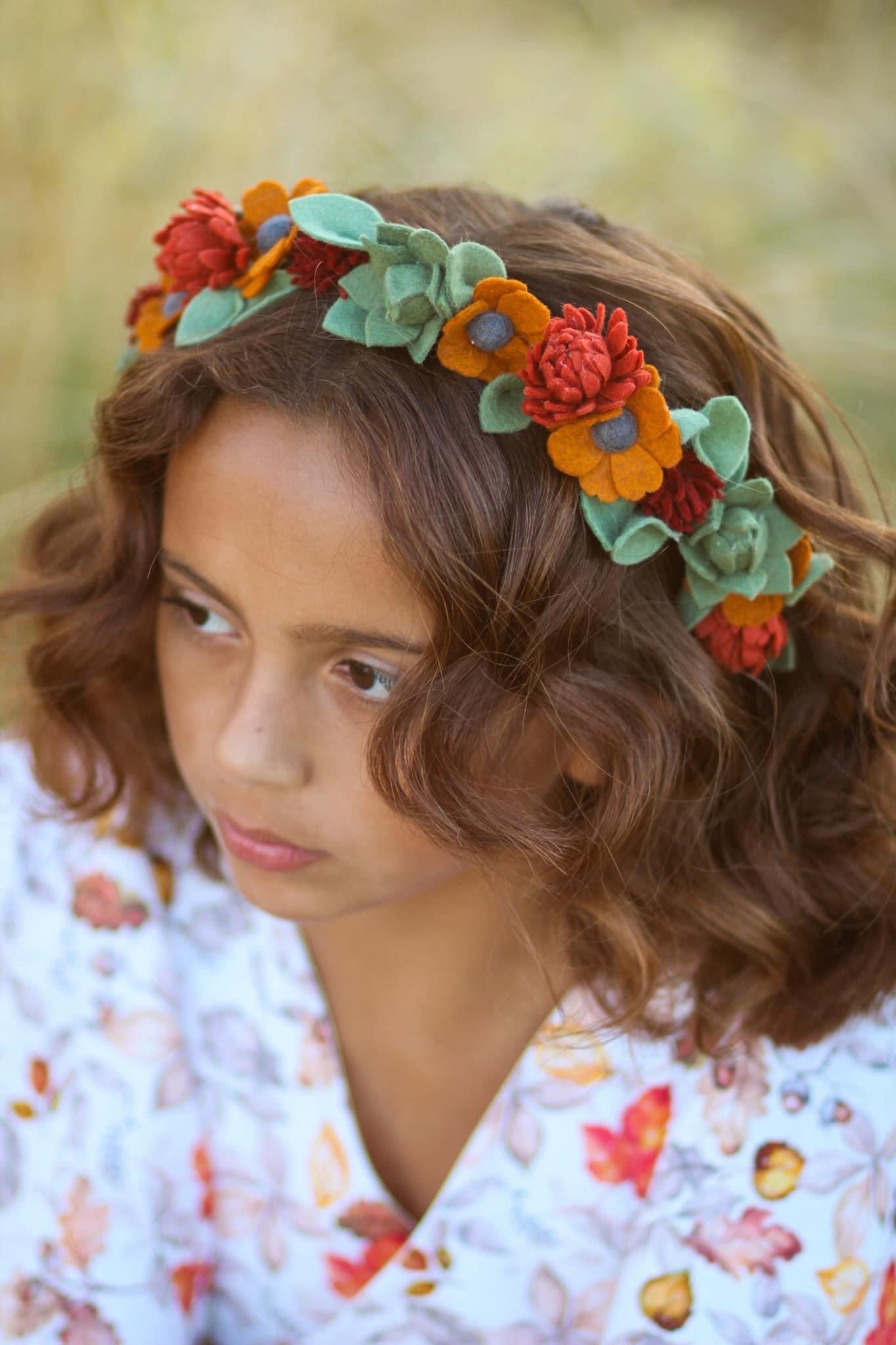 Aspen Mini Floral Halo
