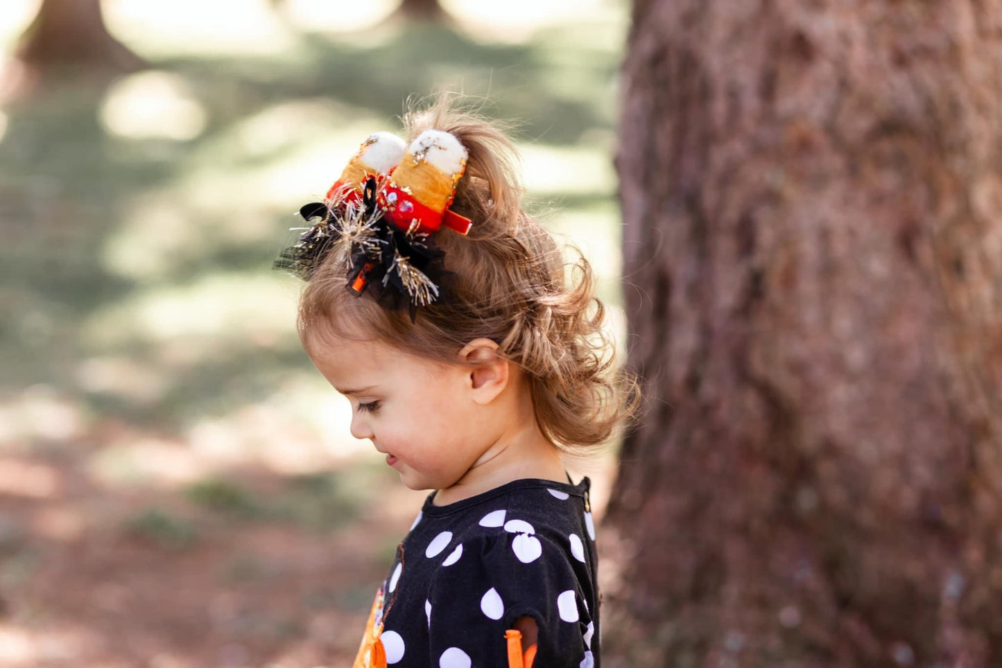 Candy Corn Cotton Candy set