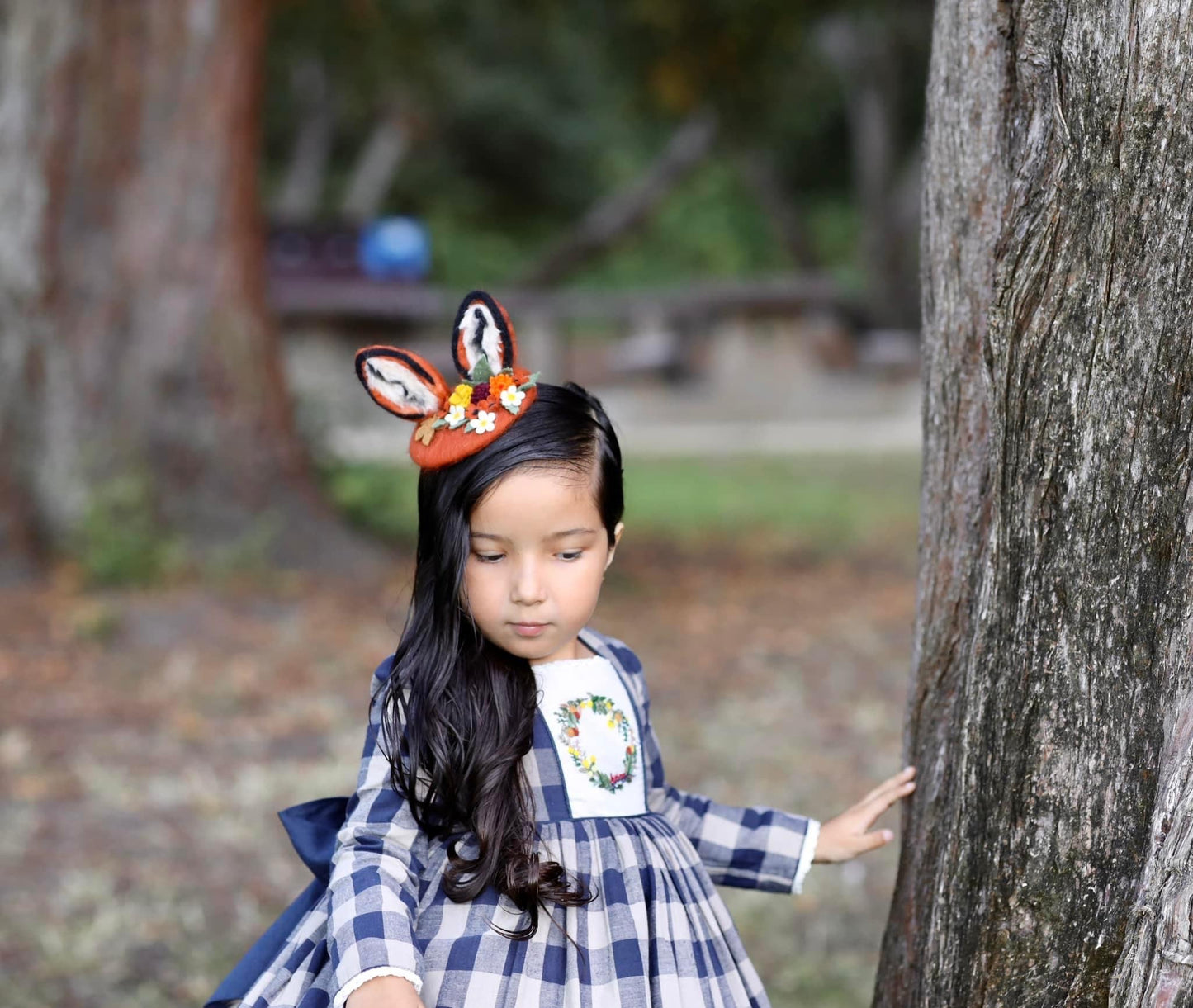 Stay Clever Felted Mini Topper Fascinator