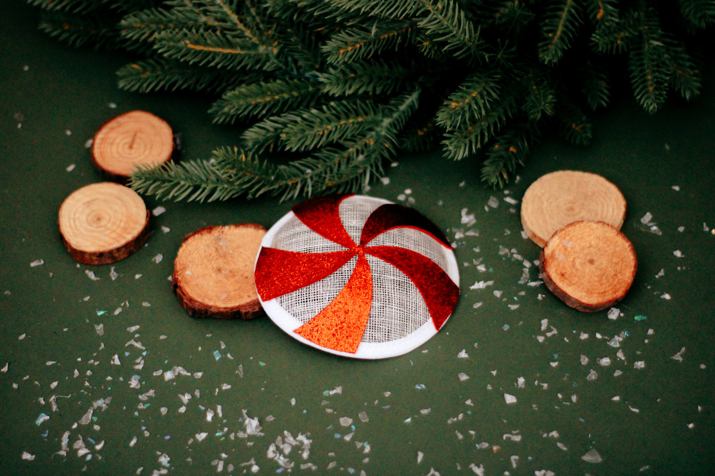 Peppermint Swirl Topper