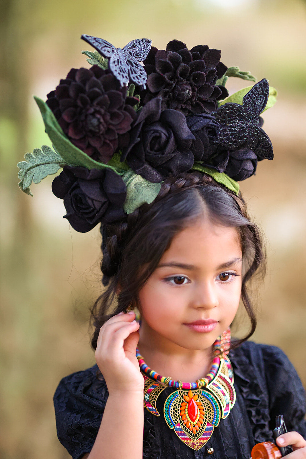 Llorona Couture Headpiece