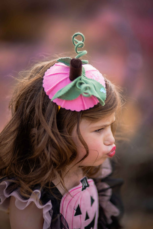 Pretty in Pink Pumpkin Fascinator