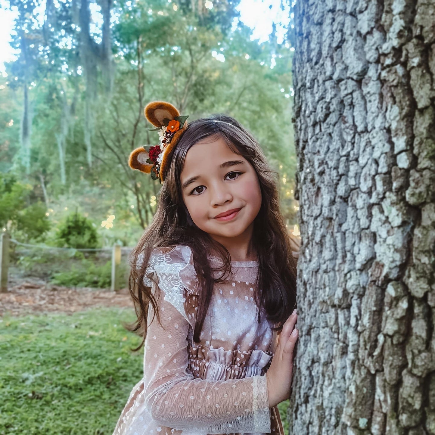 Little Deer Felted Mini Topper
