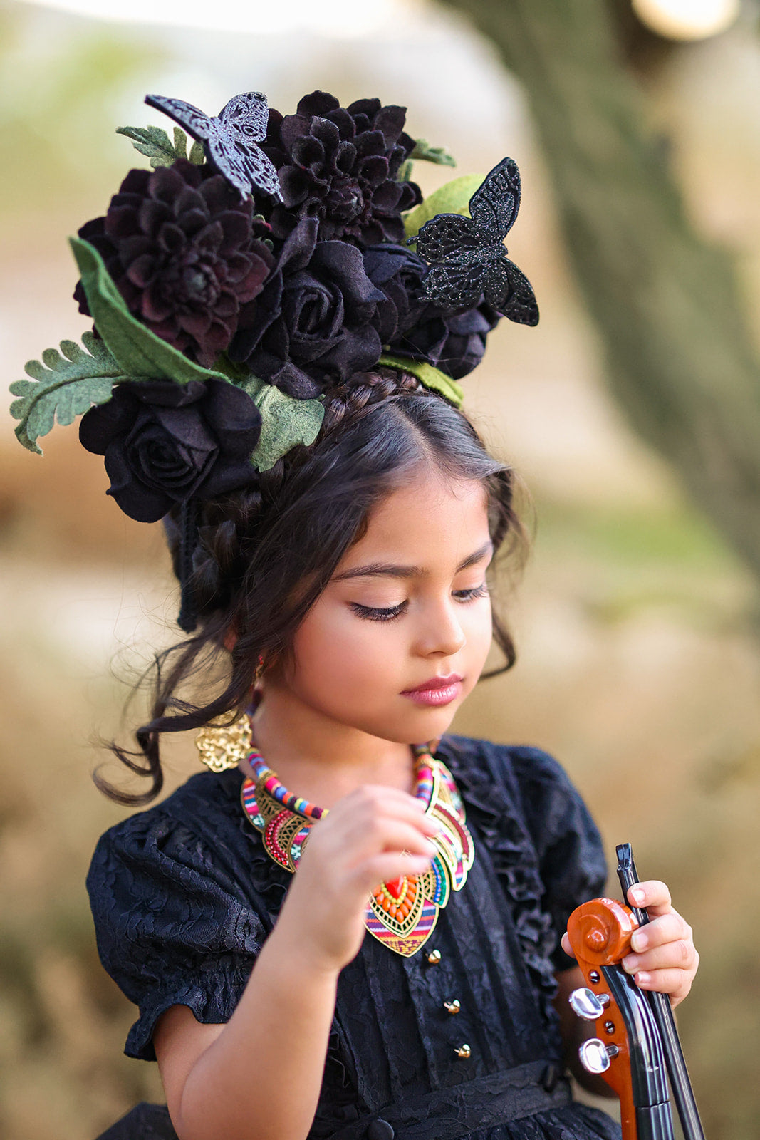 Llorona Couture Headpiece
