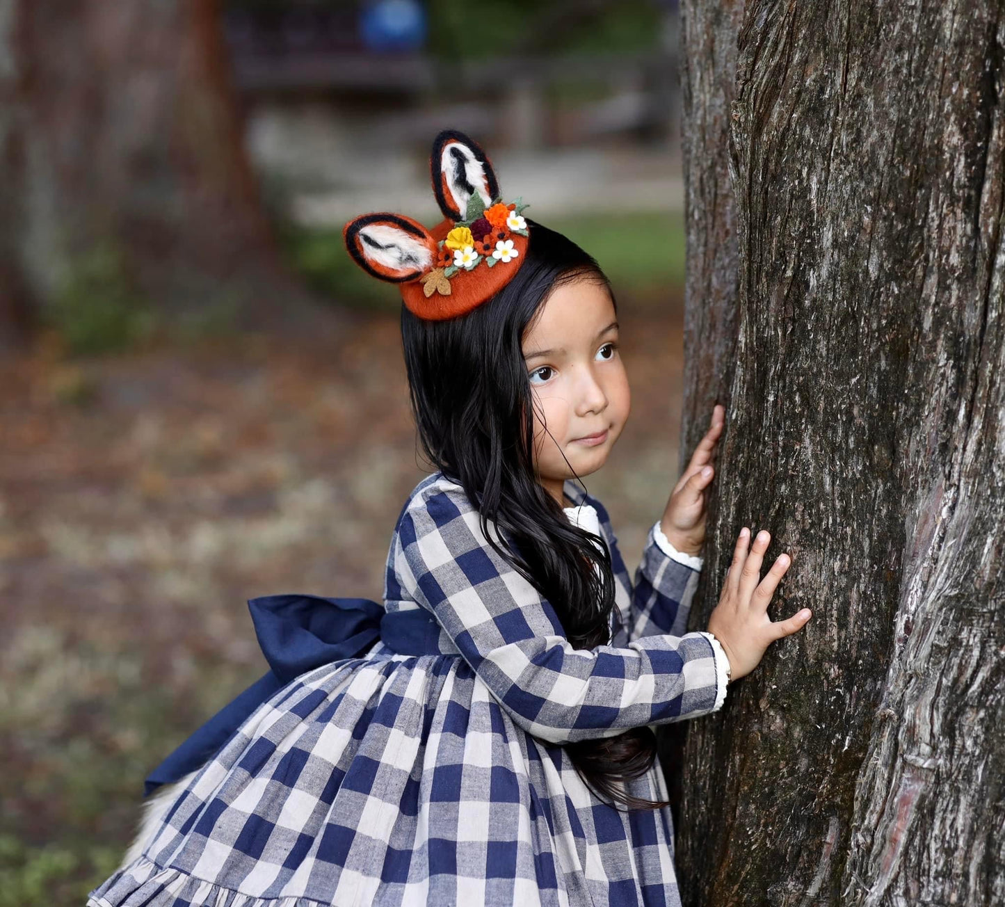 Stay Clever Felted Mini Topper Fascinator