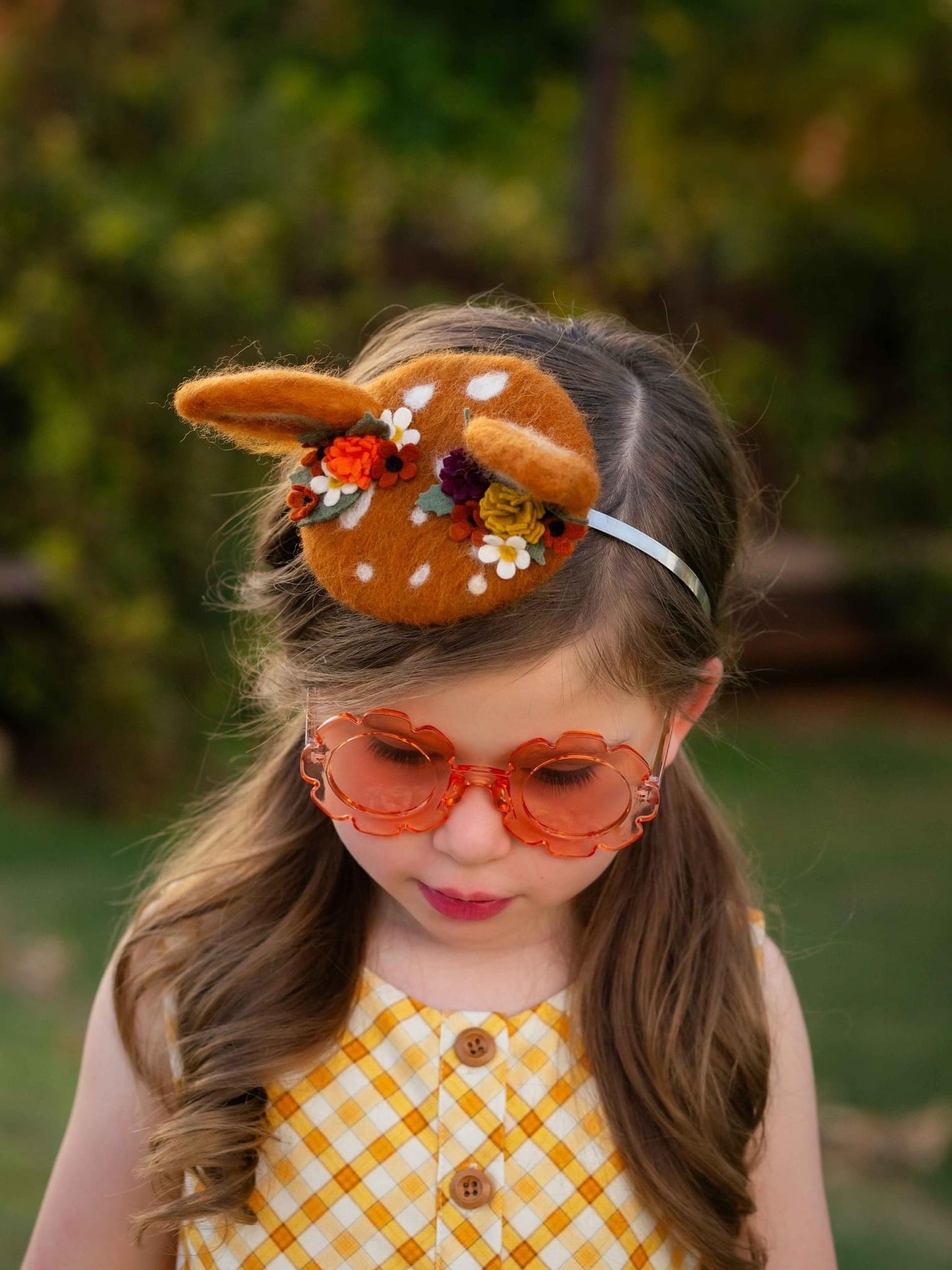 Little Deer Felted Mini Topper