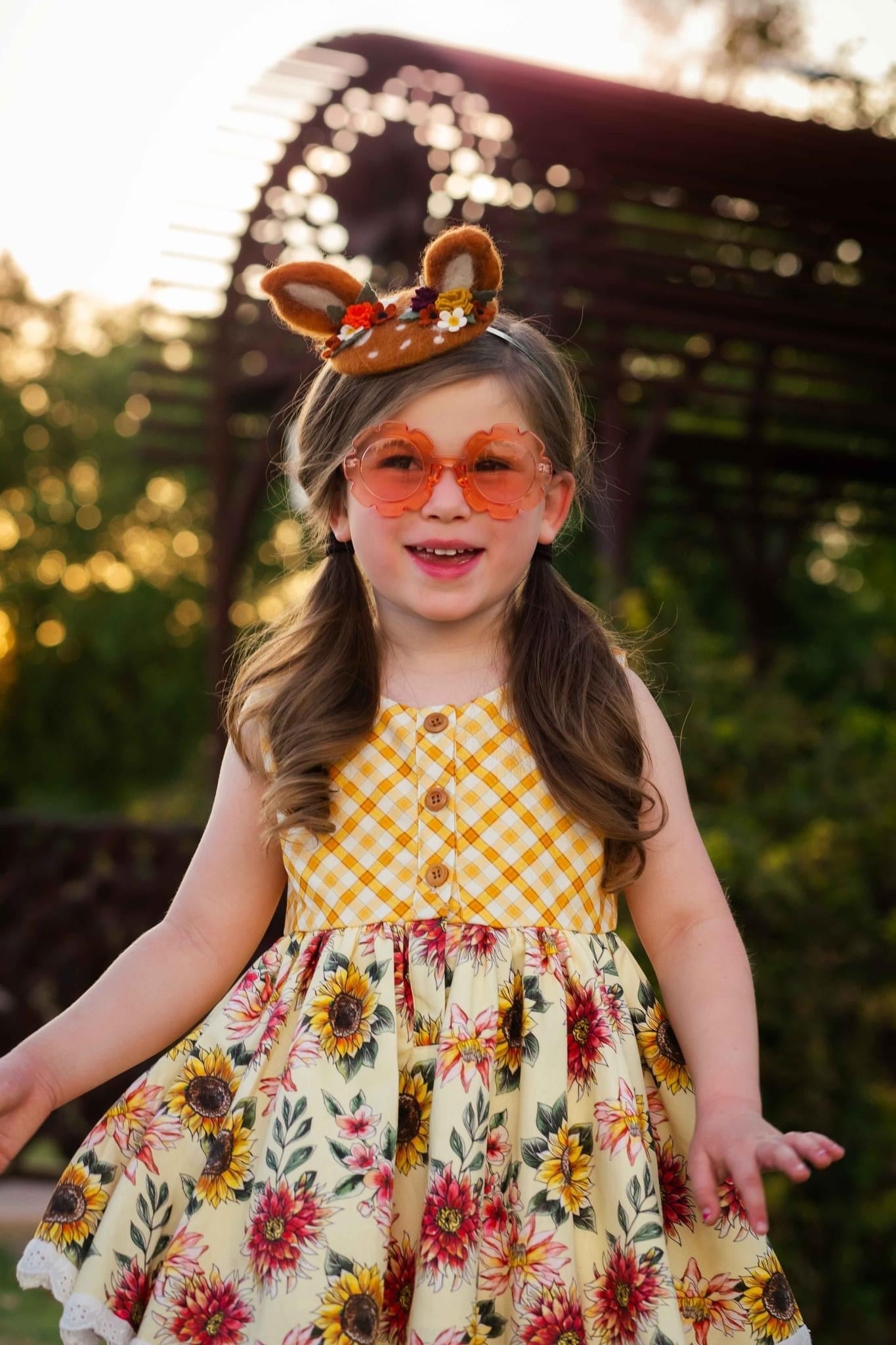 Little Deer Felted Mini Topper