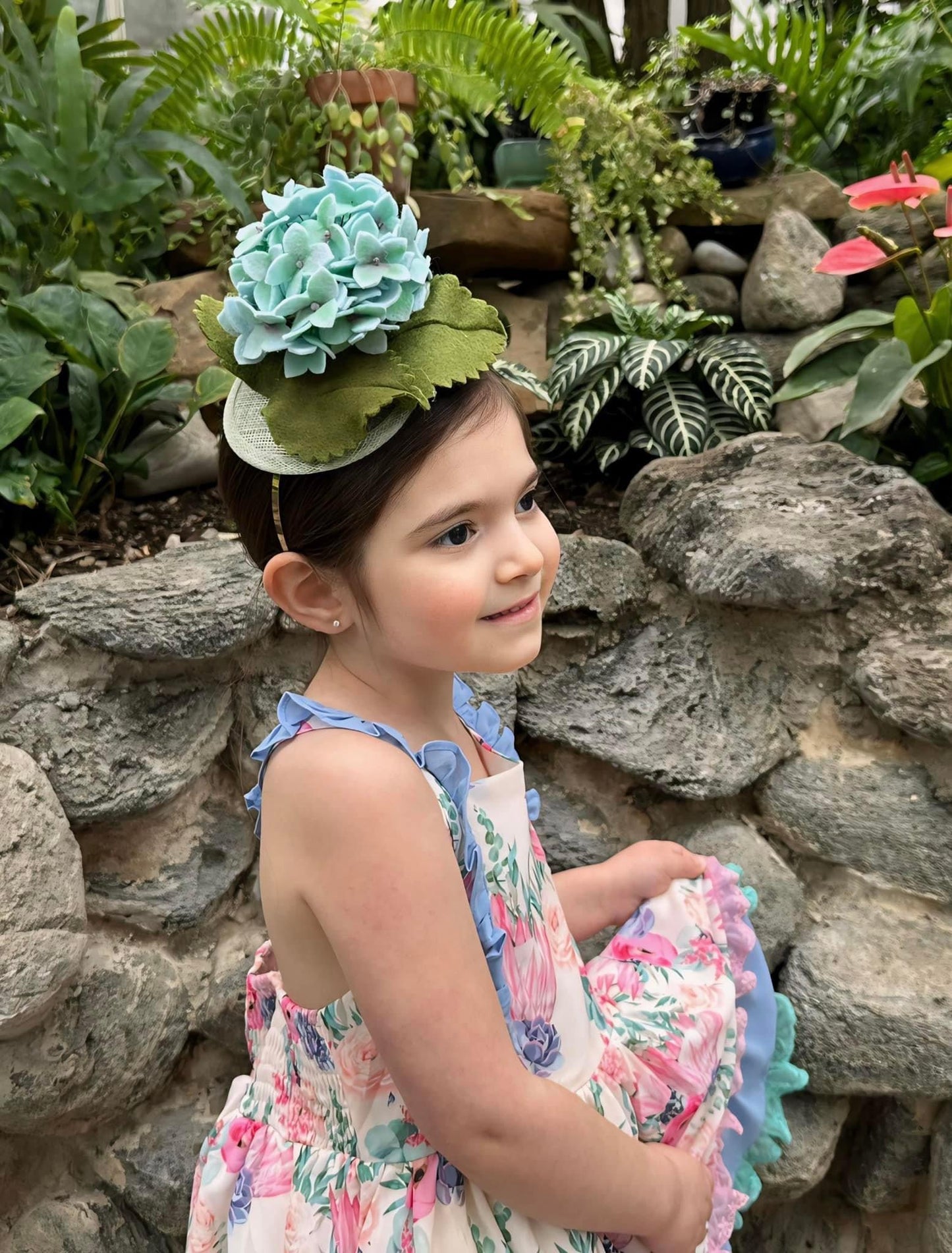 Hydrangea Fascinator