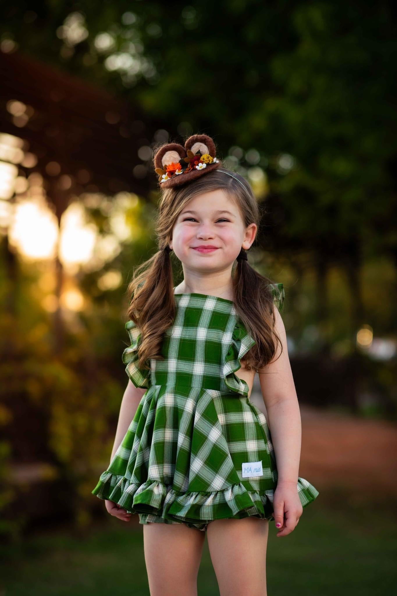 Beary Cute Felted Mini Topper Fascinator