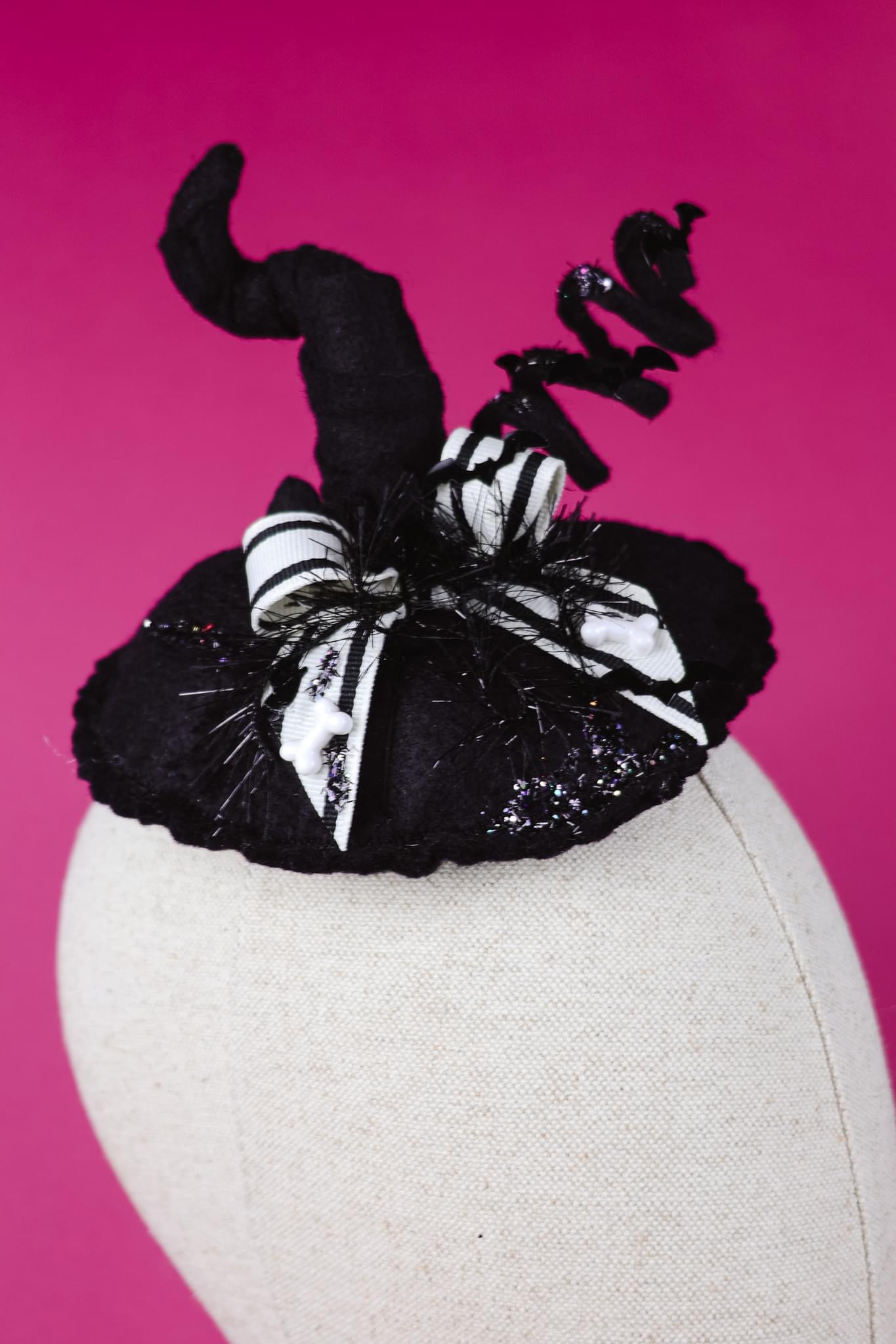 Black Pumpkin Topper