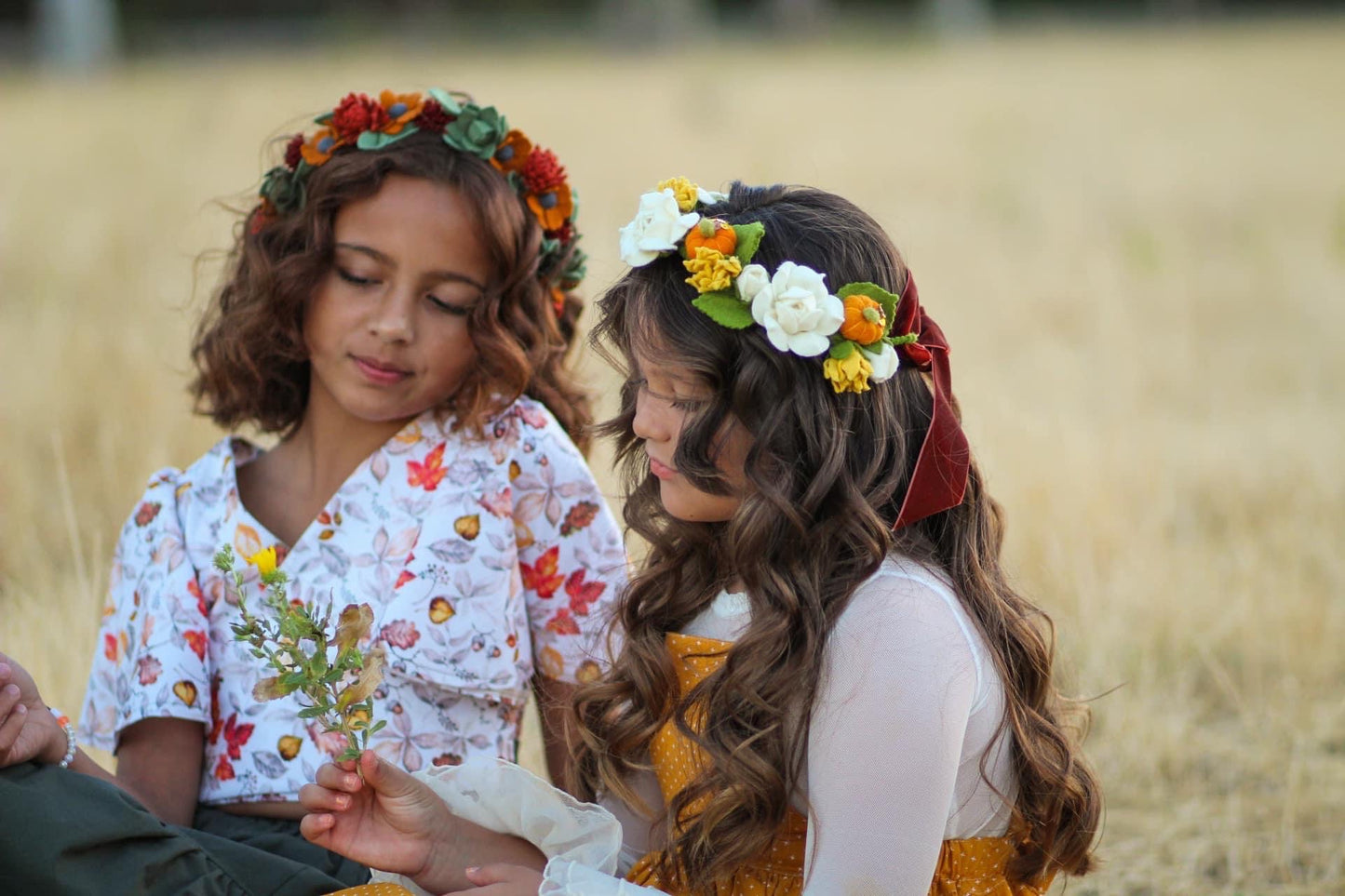 Aspen Mini Floral Halo