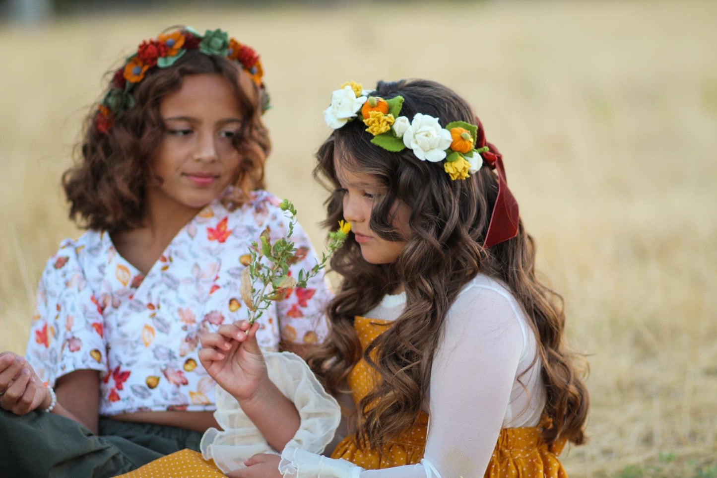 Aspen Mini Floral Halo