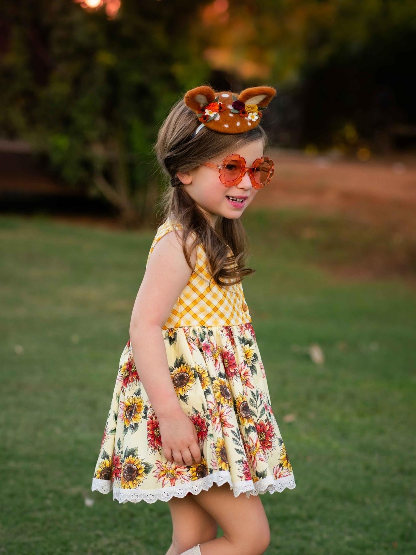 Little Deer Felted Mini Topper