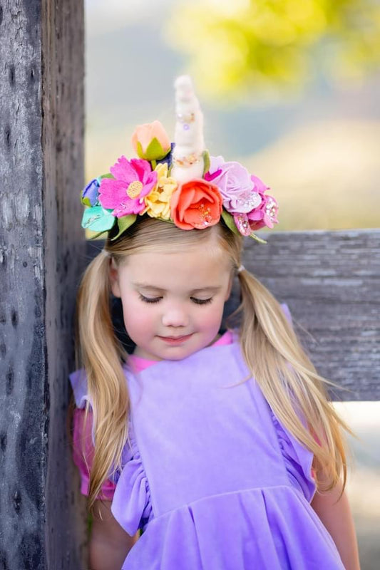 Rainbow Dash Unicorn Crown