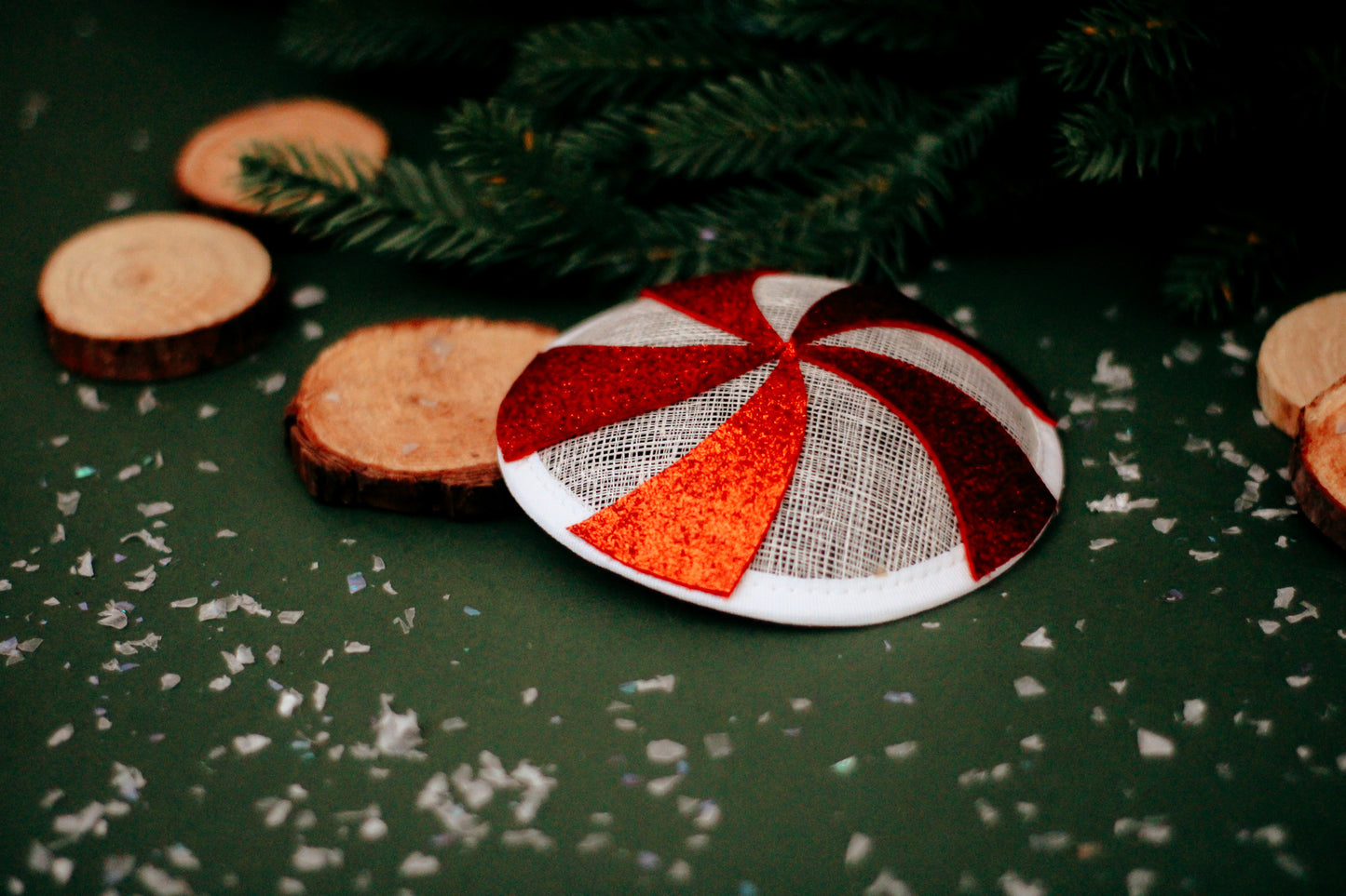 Peppermint Swirl Topper