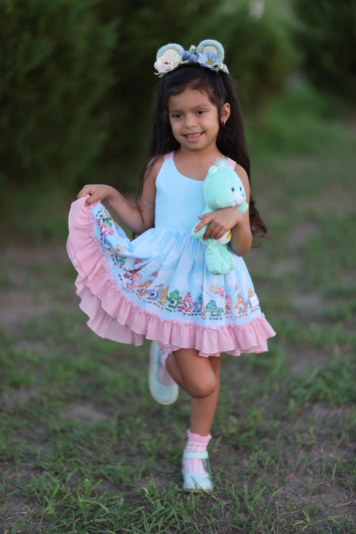 Inspired Grumpy Bear Clips