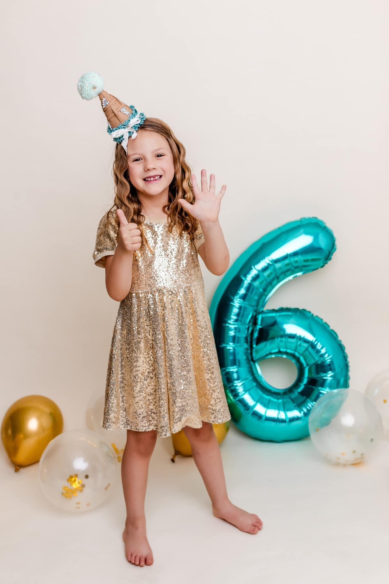 Birthday Party Hat Mint inspo