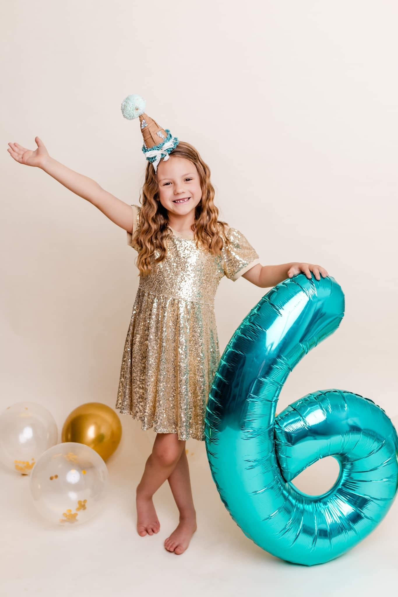 Birthday Party Hat Mint inspo