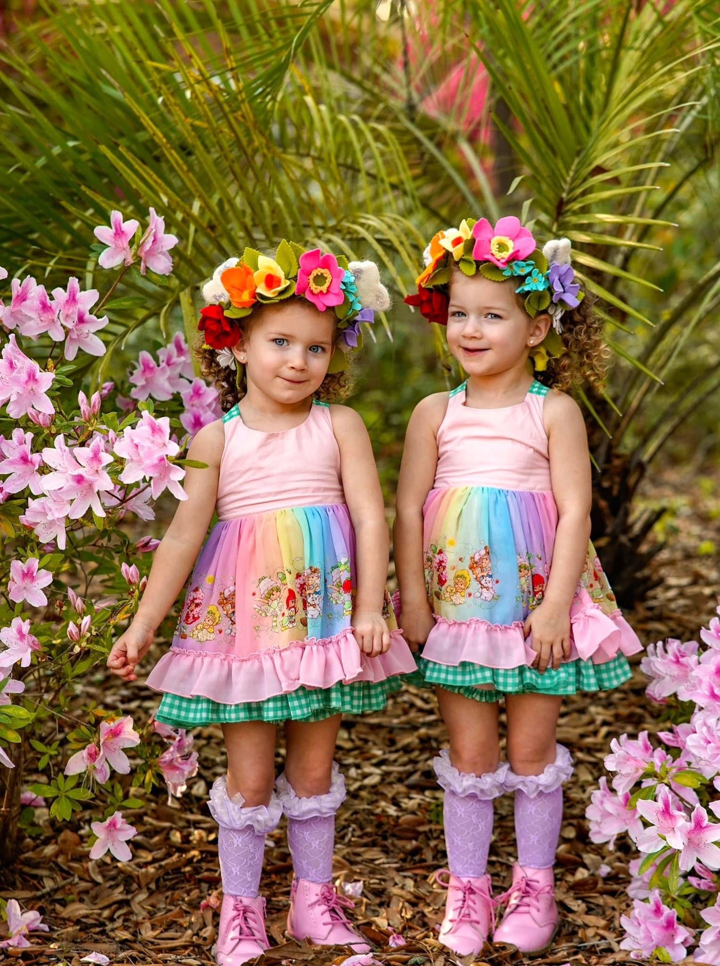 ASD Floral Rainbow Halo