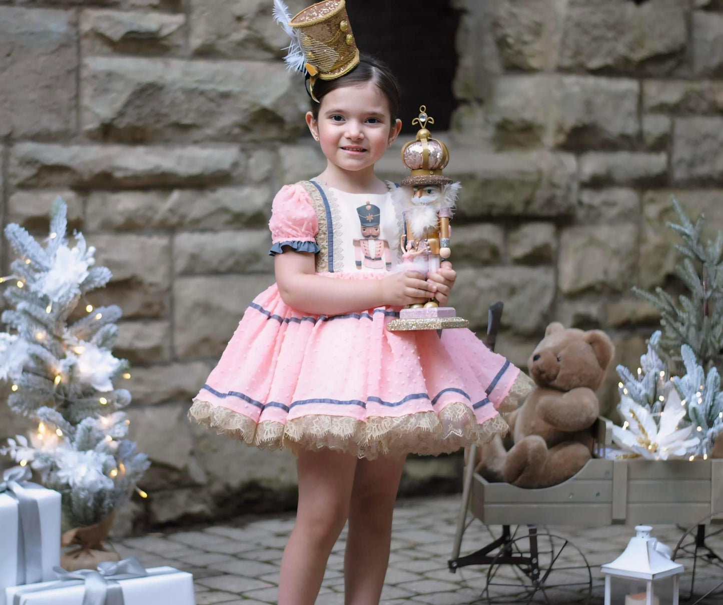 Golden Nutcracker Topper