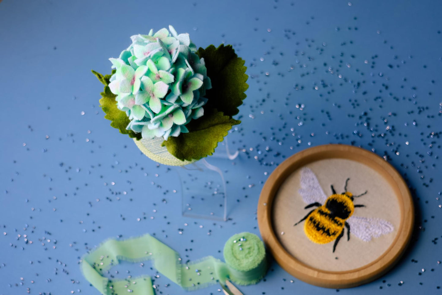 Hydrangea Fascinator