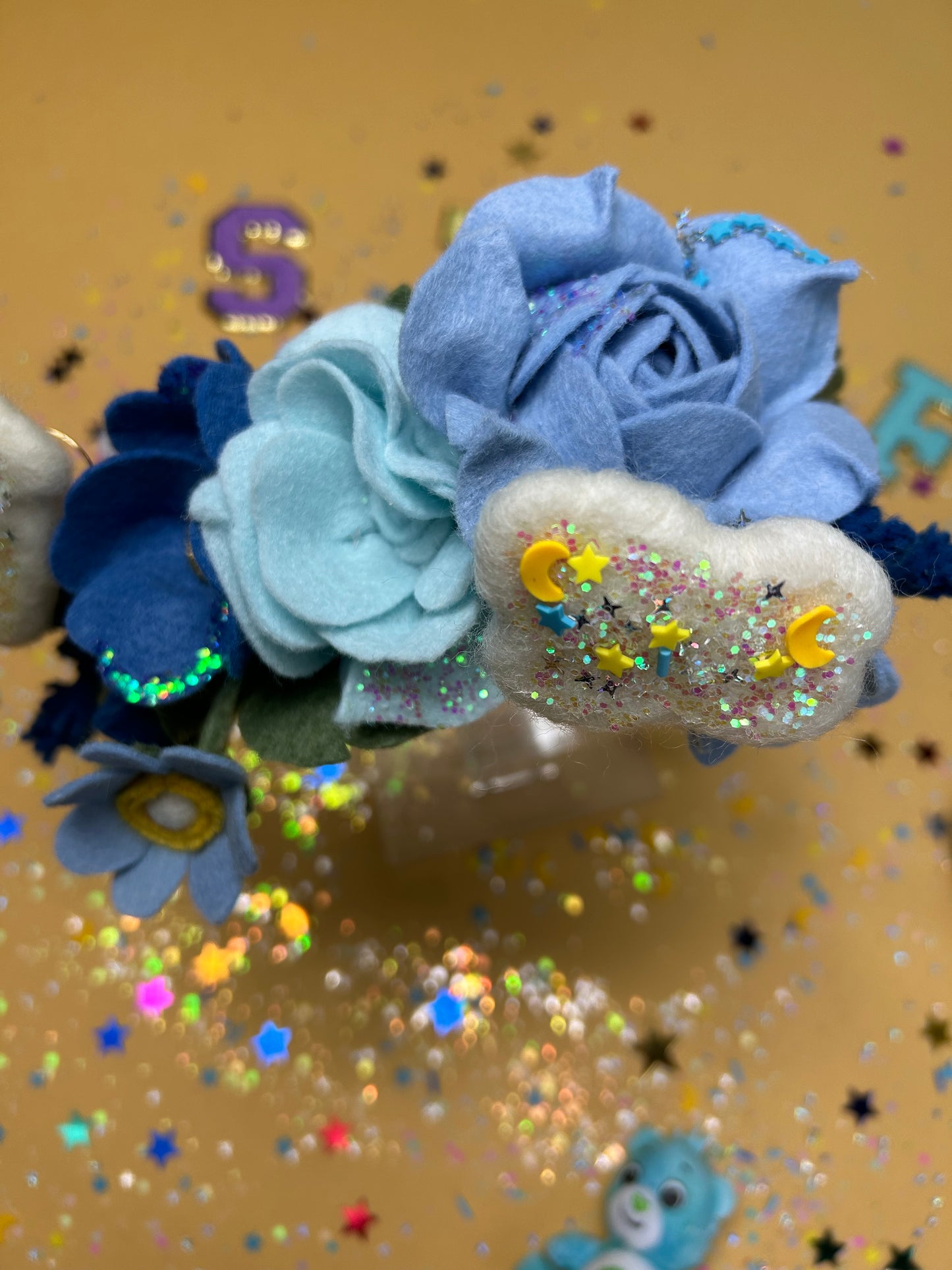 Inspired Grumpy Side Floral Cluster