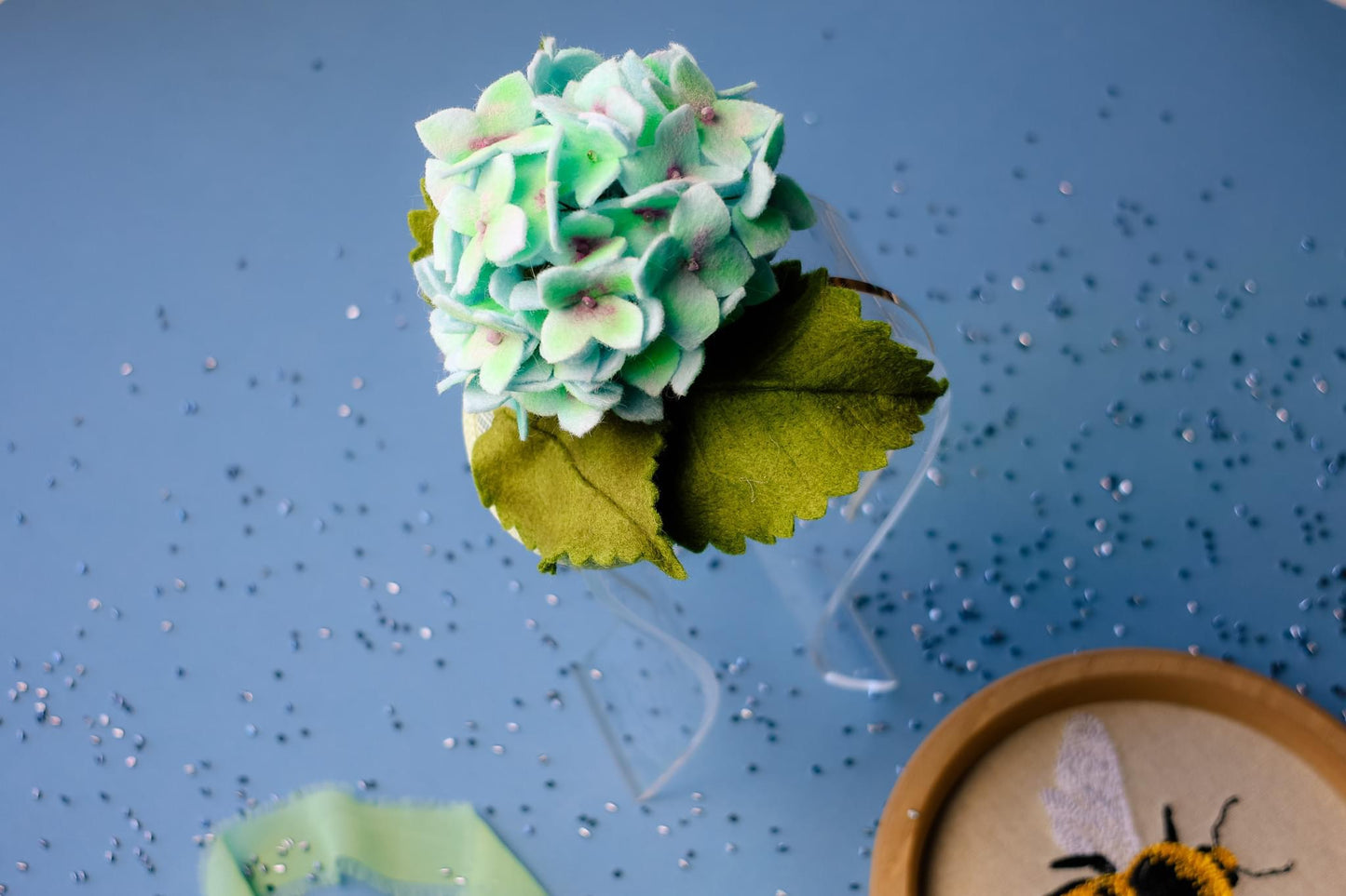 Hydrangea Fascinator