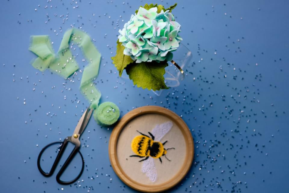 Hydrangea Fascinator