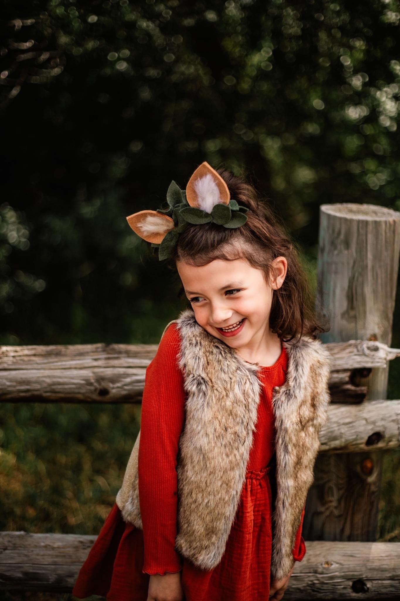 Deery Critter Friends (Ears Clips Only no flowers )