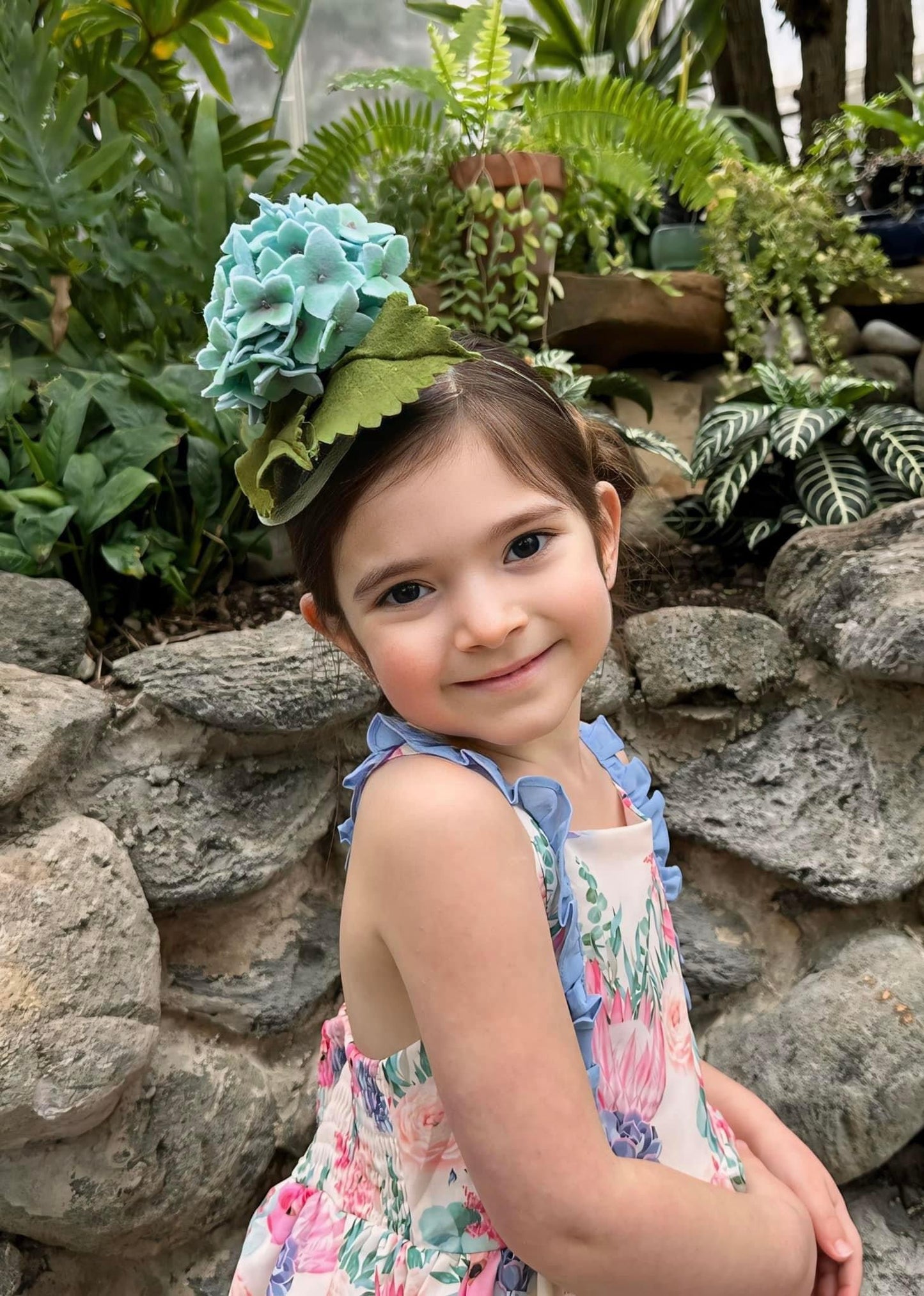 Hydrangea Fascinator
