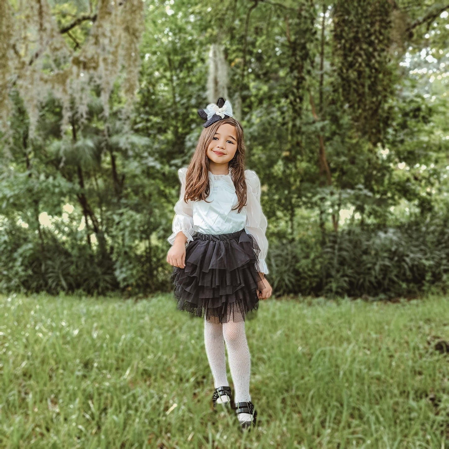 Black Cat Fascinator