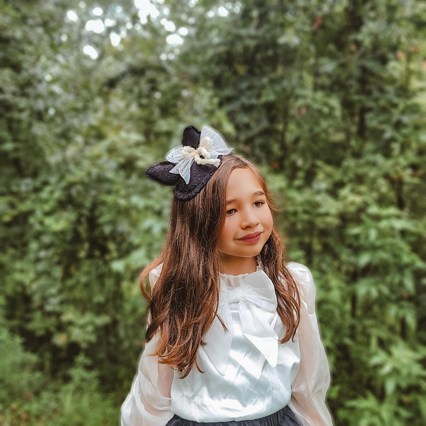 Black Cat Fascinator