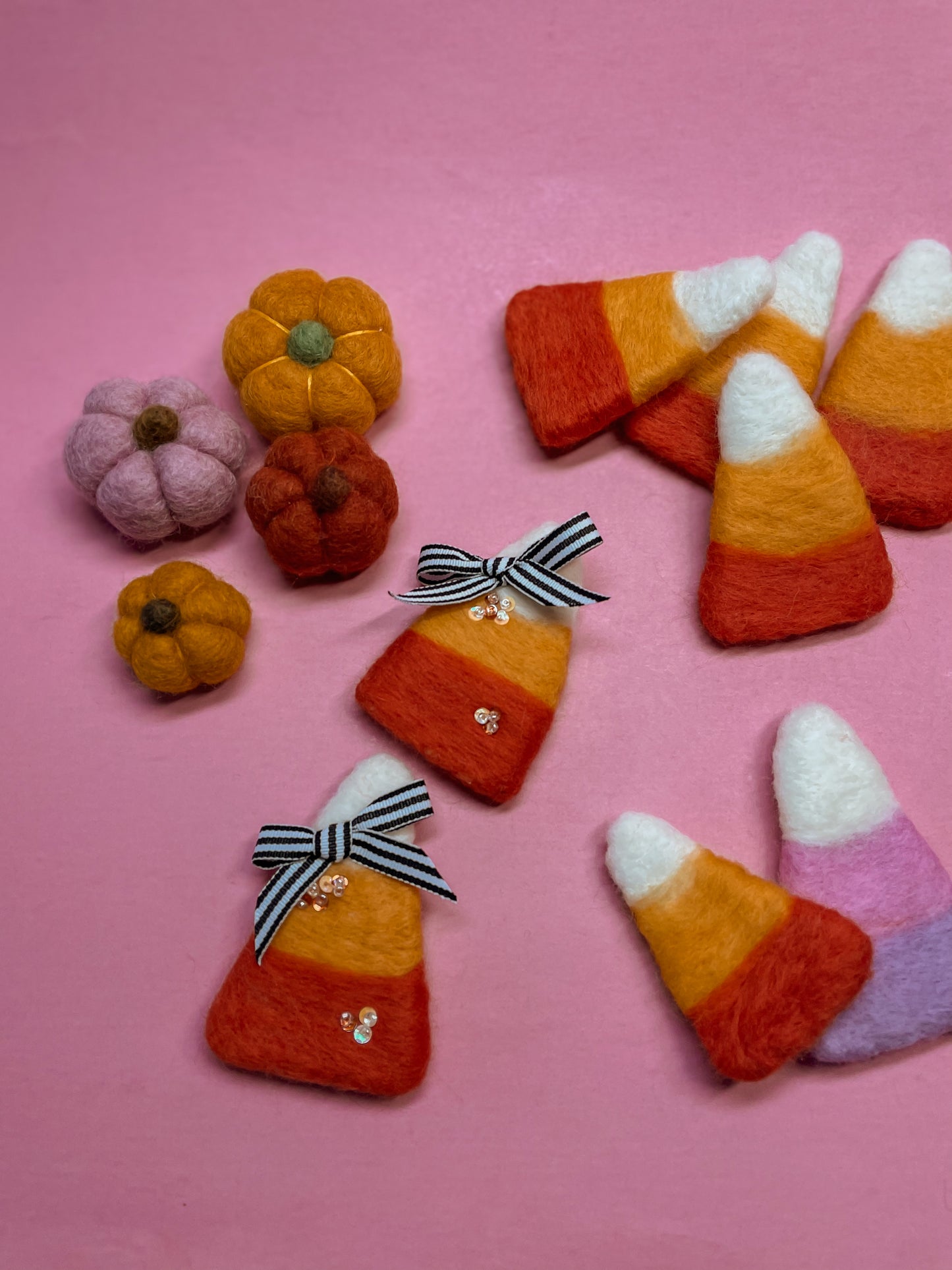 Candy Corn Piggy Set