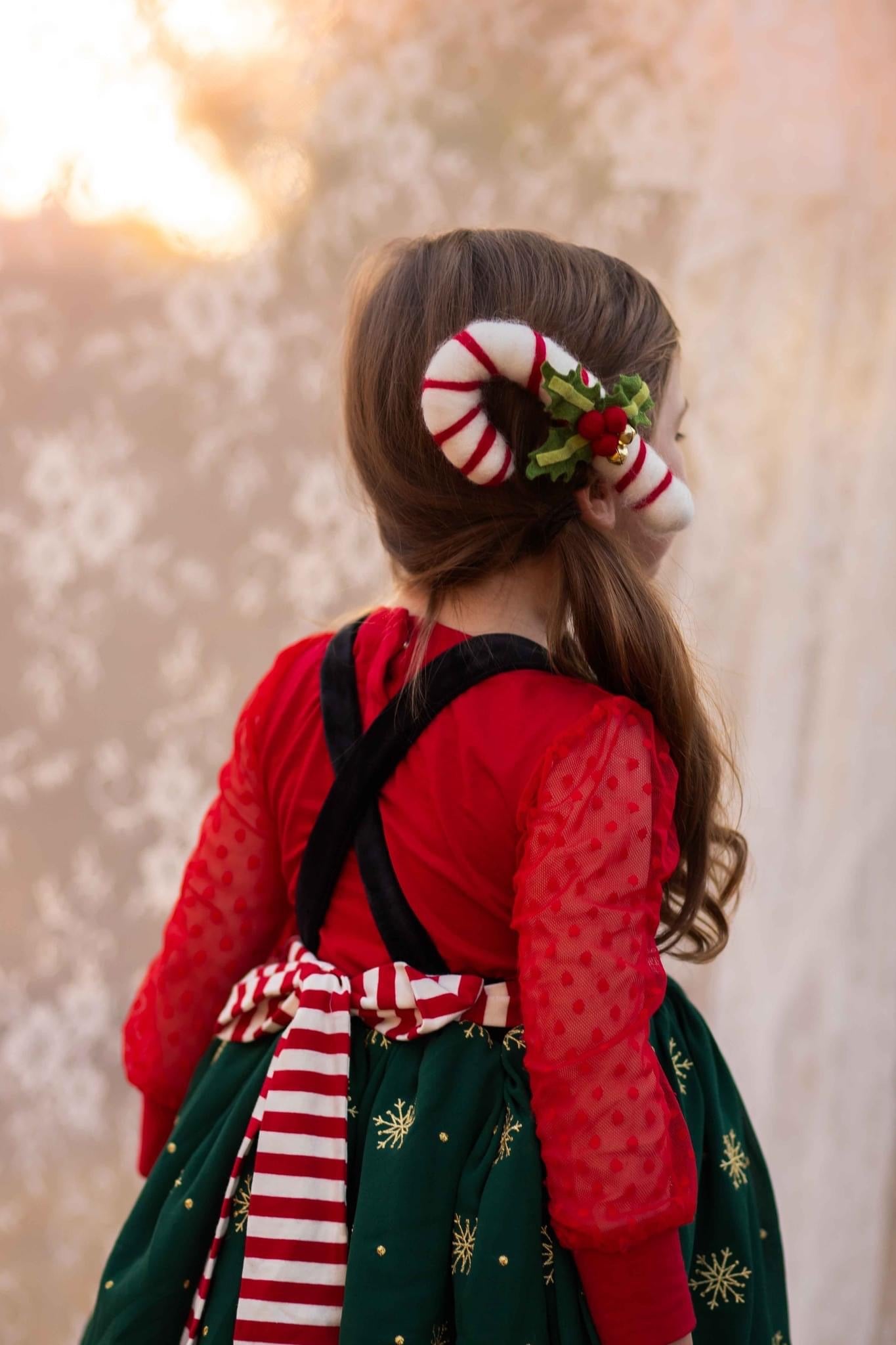 Peppermint Candy Cane Fascinator