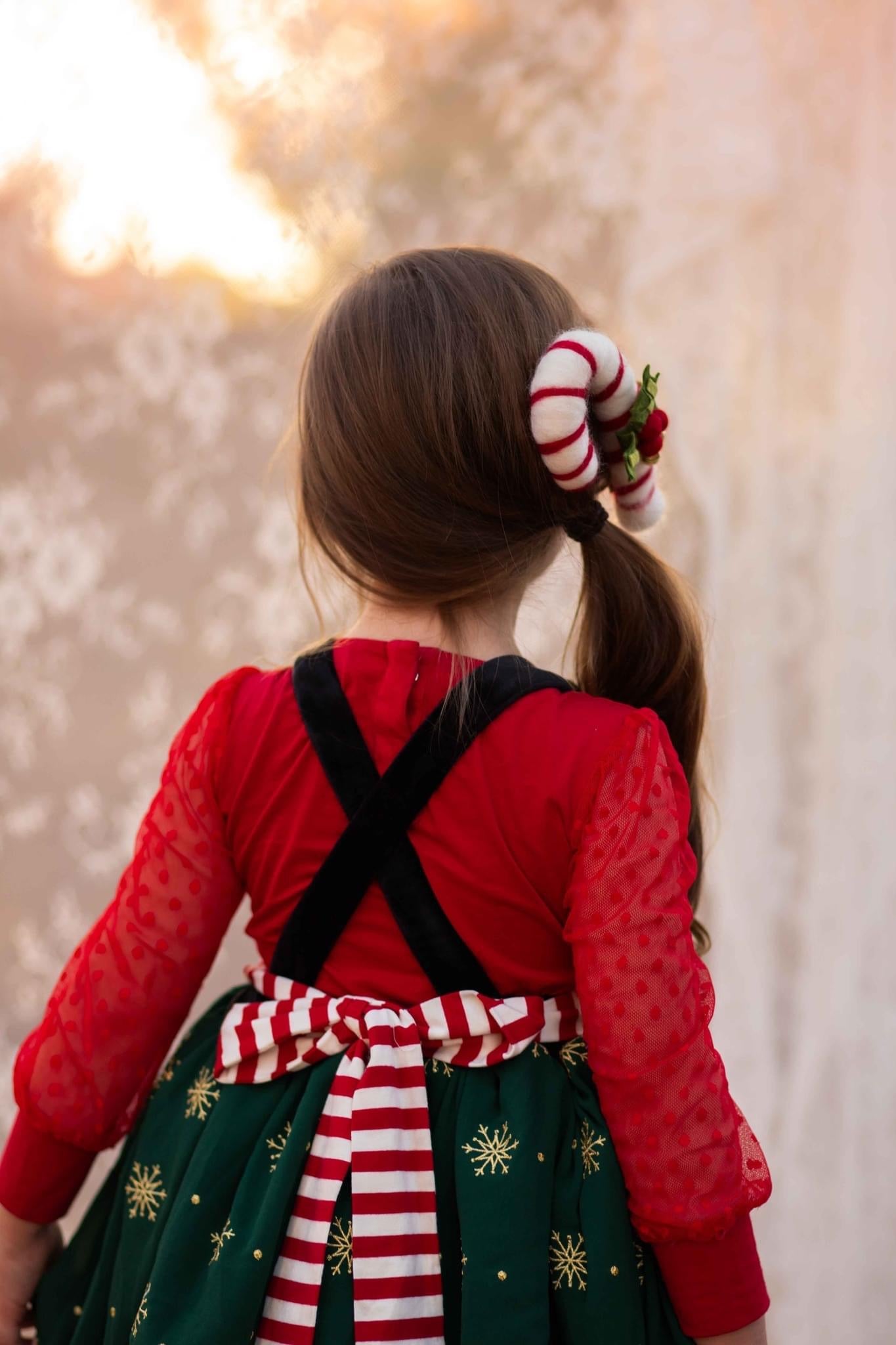 Peppermint Candy Cane Fascinator