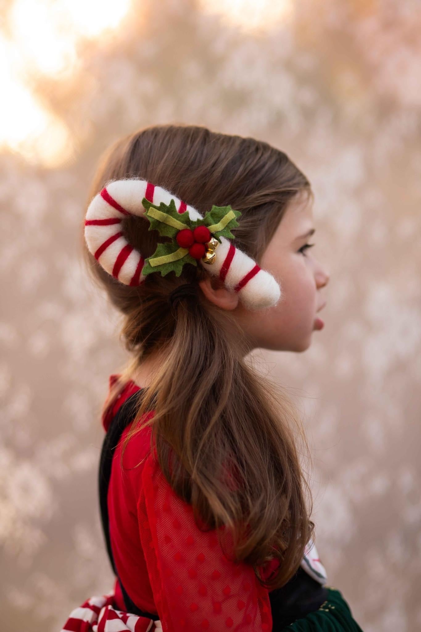 Peppermint Candy Cane Fascinator