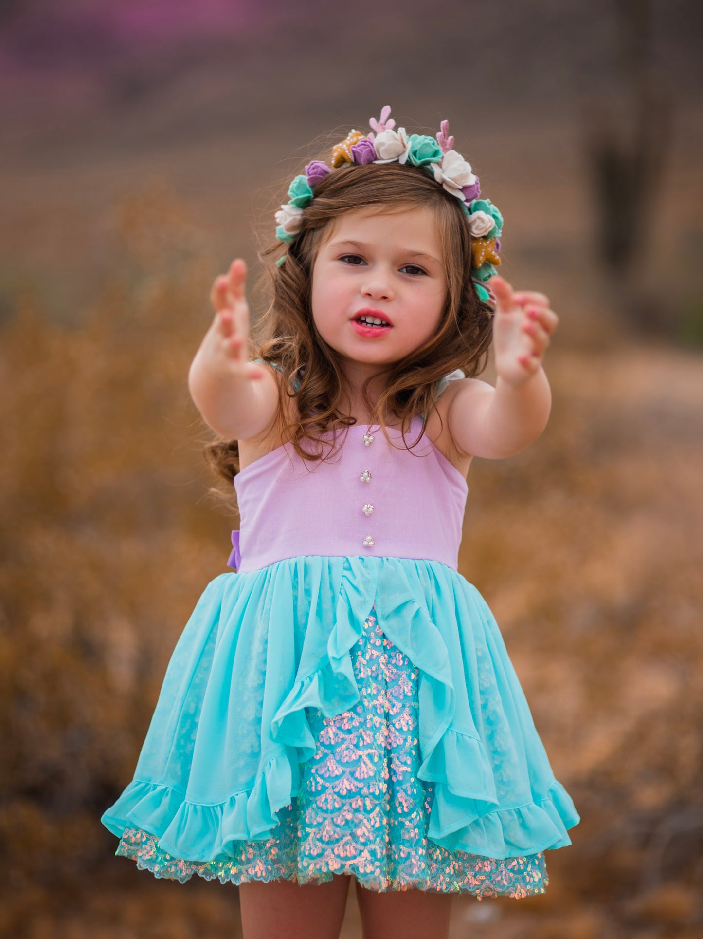 Kailani Dainty Floral Crown