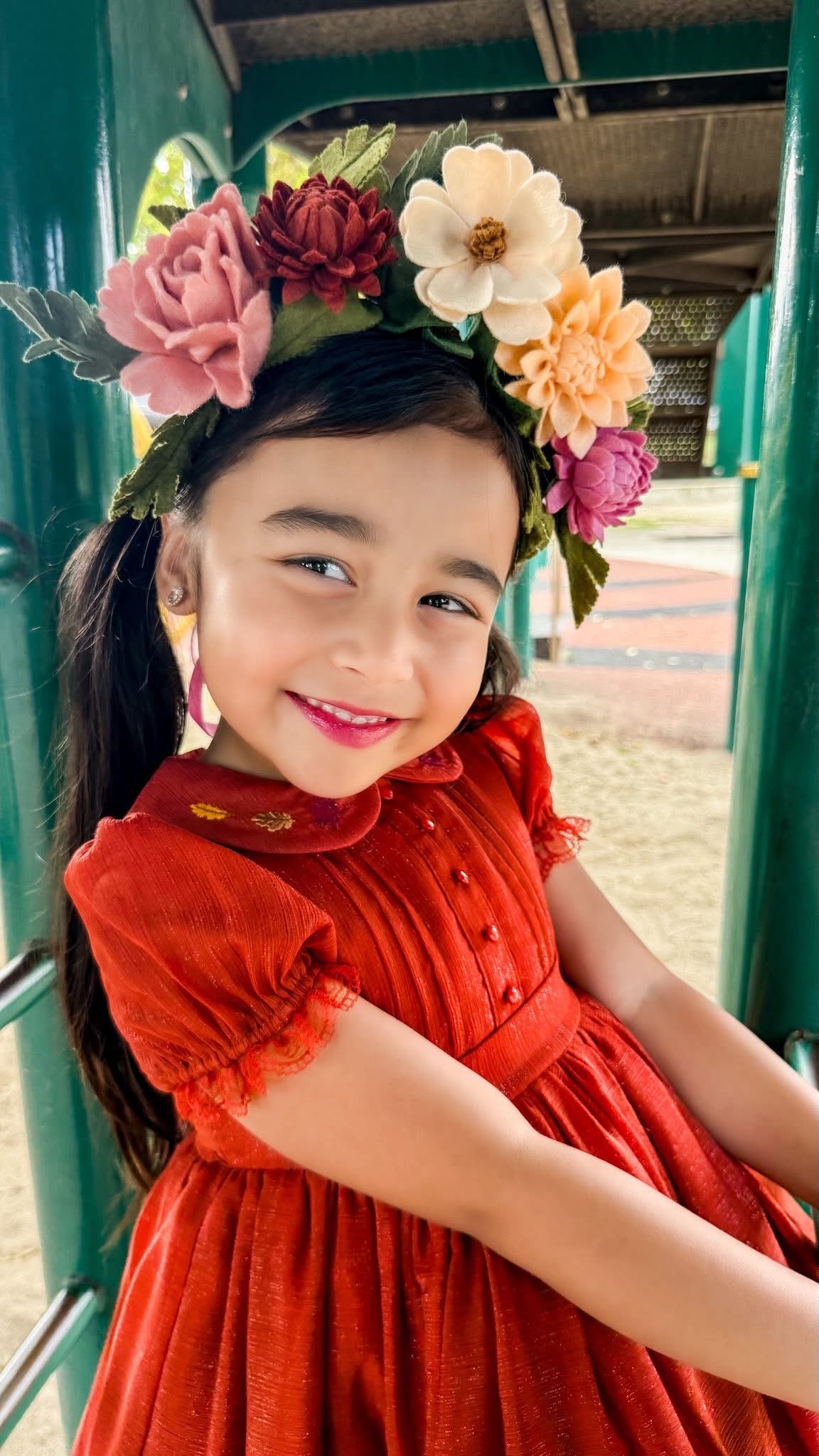The Aurelia Flower Crown