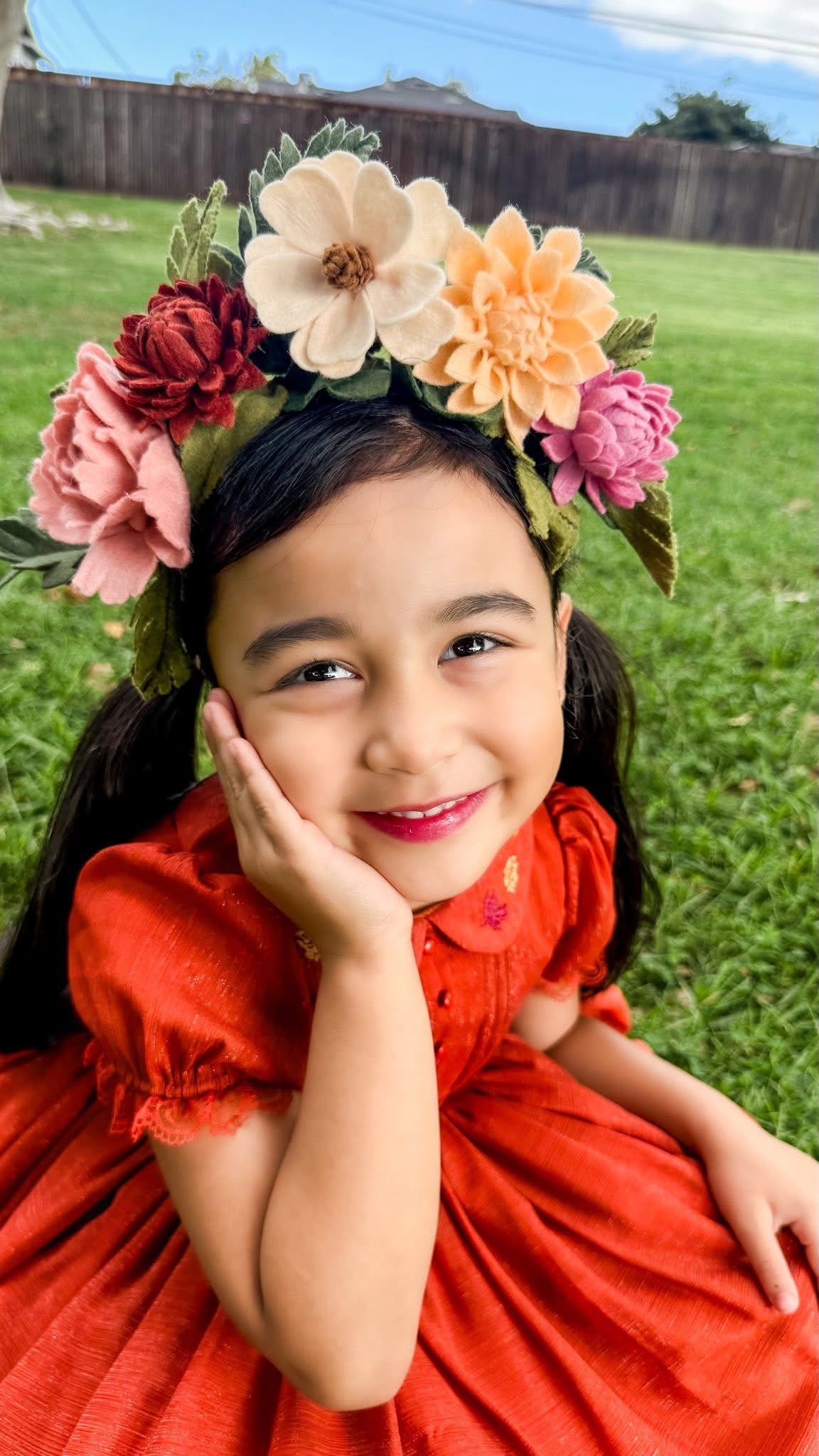 The Aurelia Flower Crown