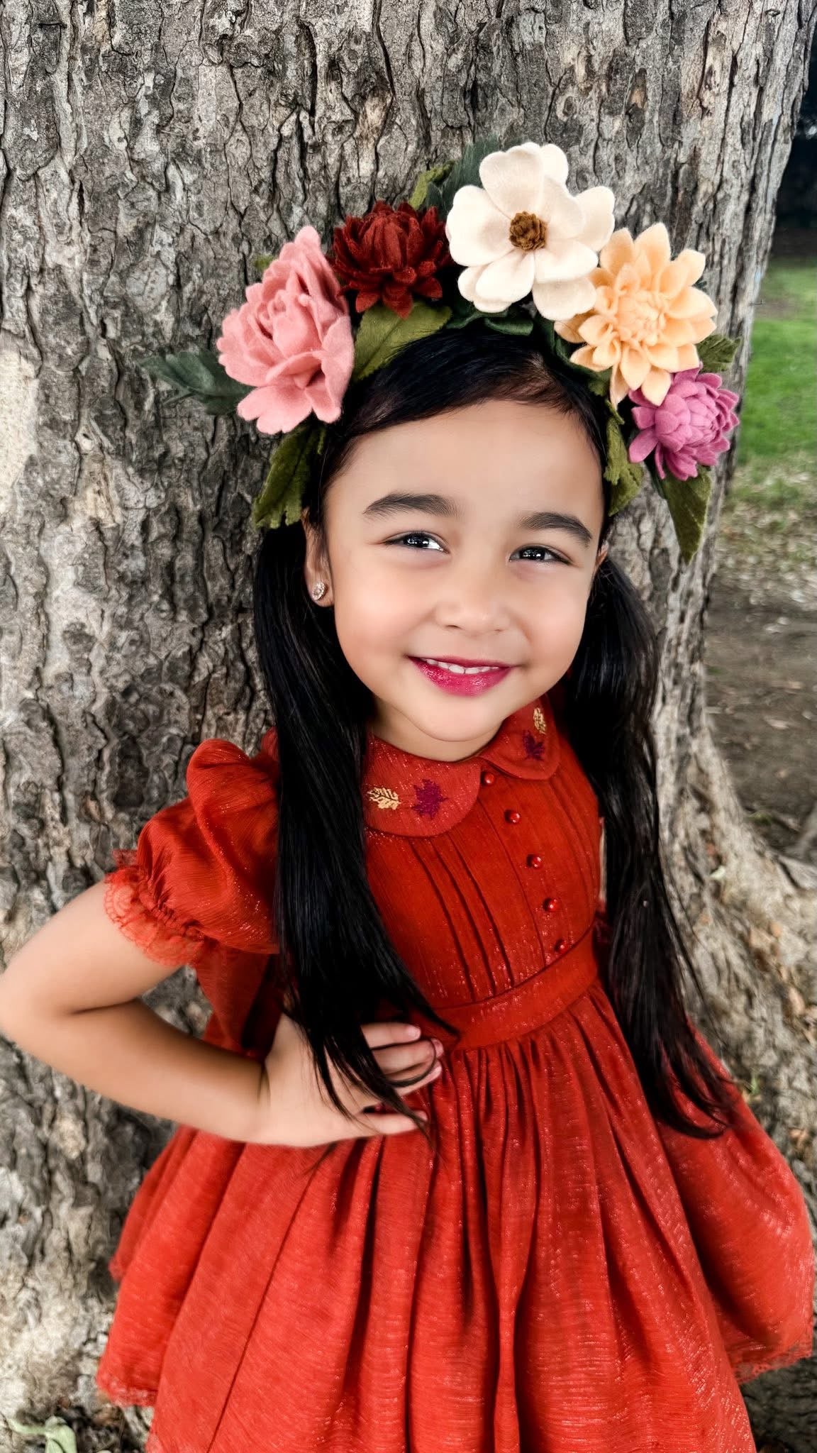 The Aurelia Flower Crown