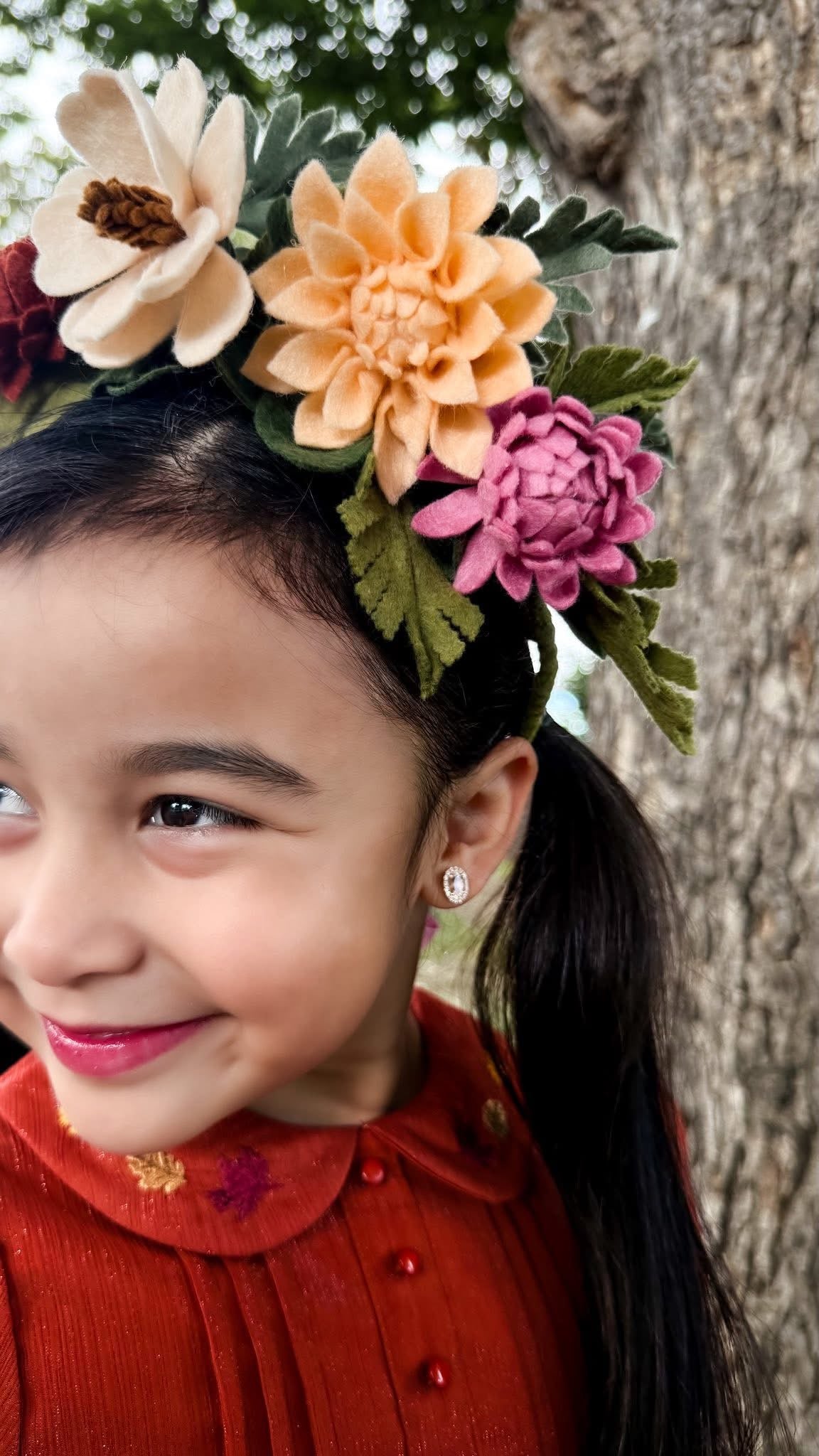 The Aurelia Flower Crown