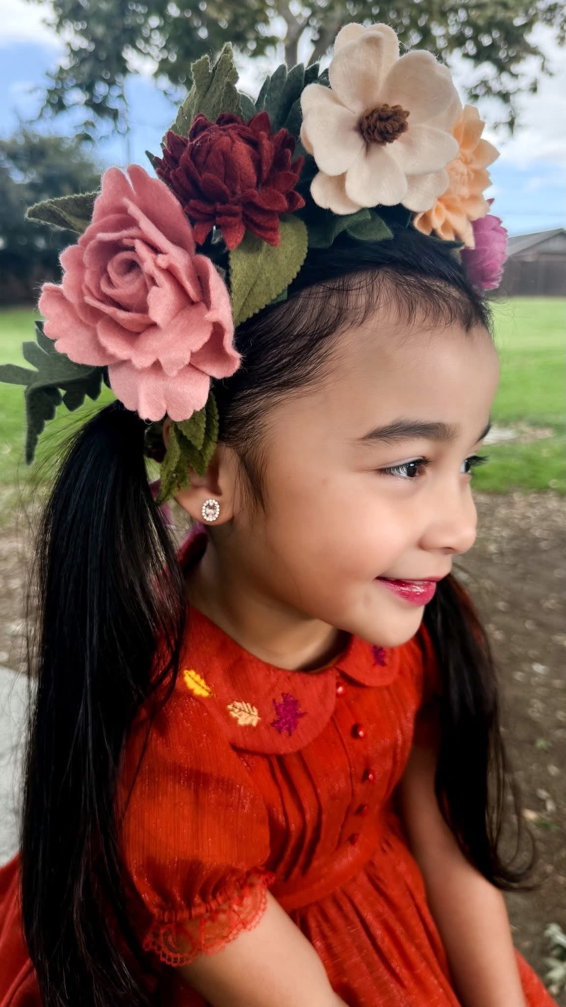 The Aurelia Flower Crown