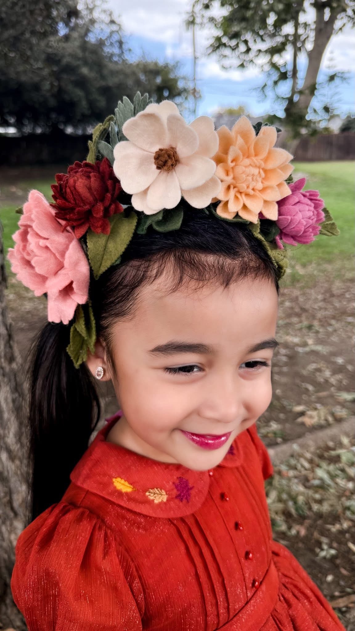 The Aurelia Flower Crown