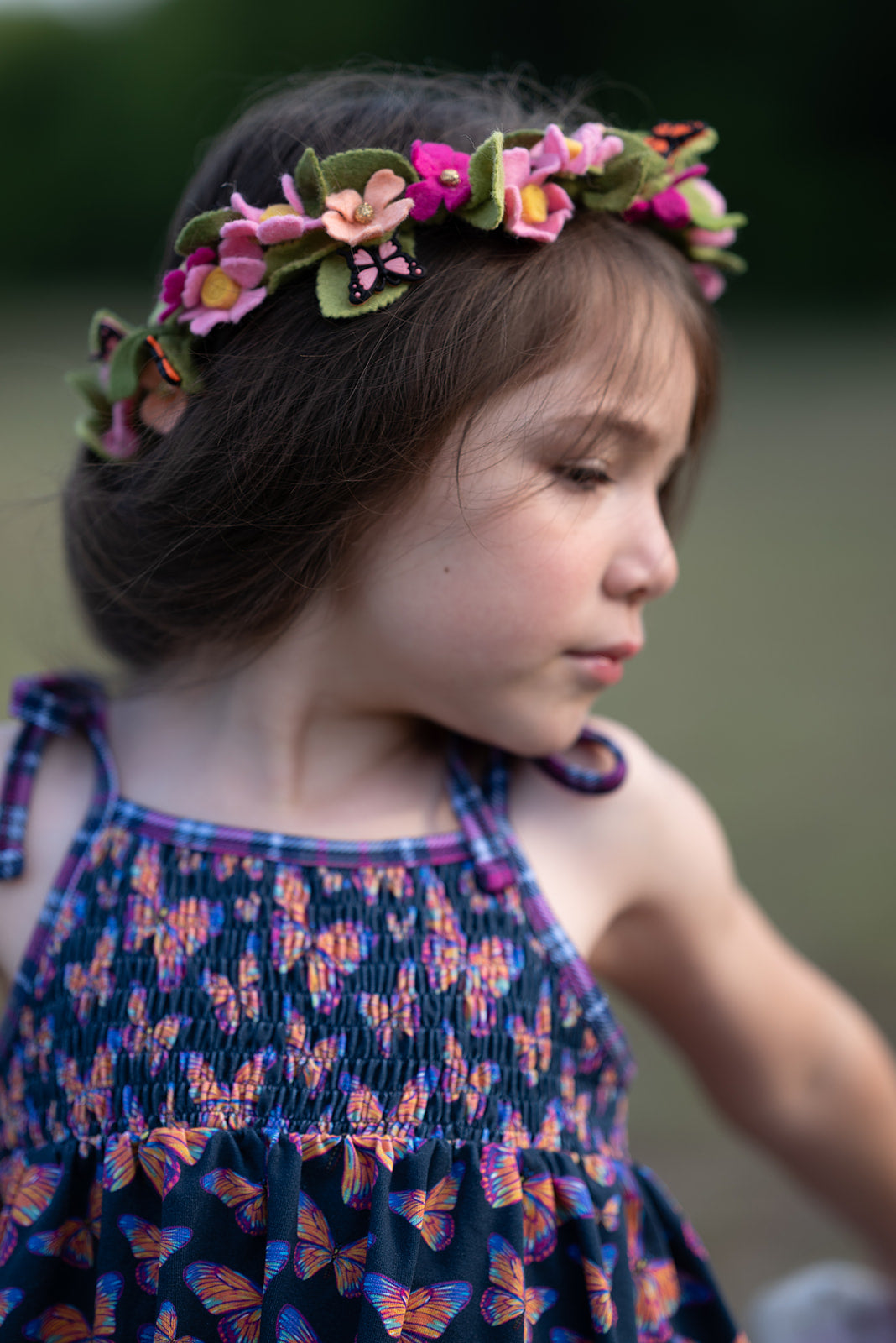 Dainty Butterfly Halo