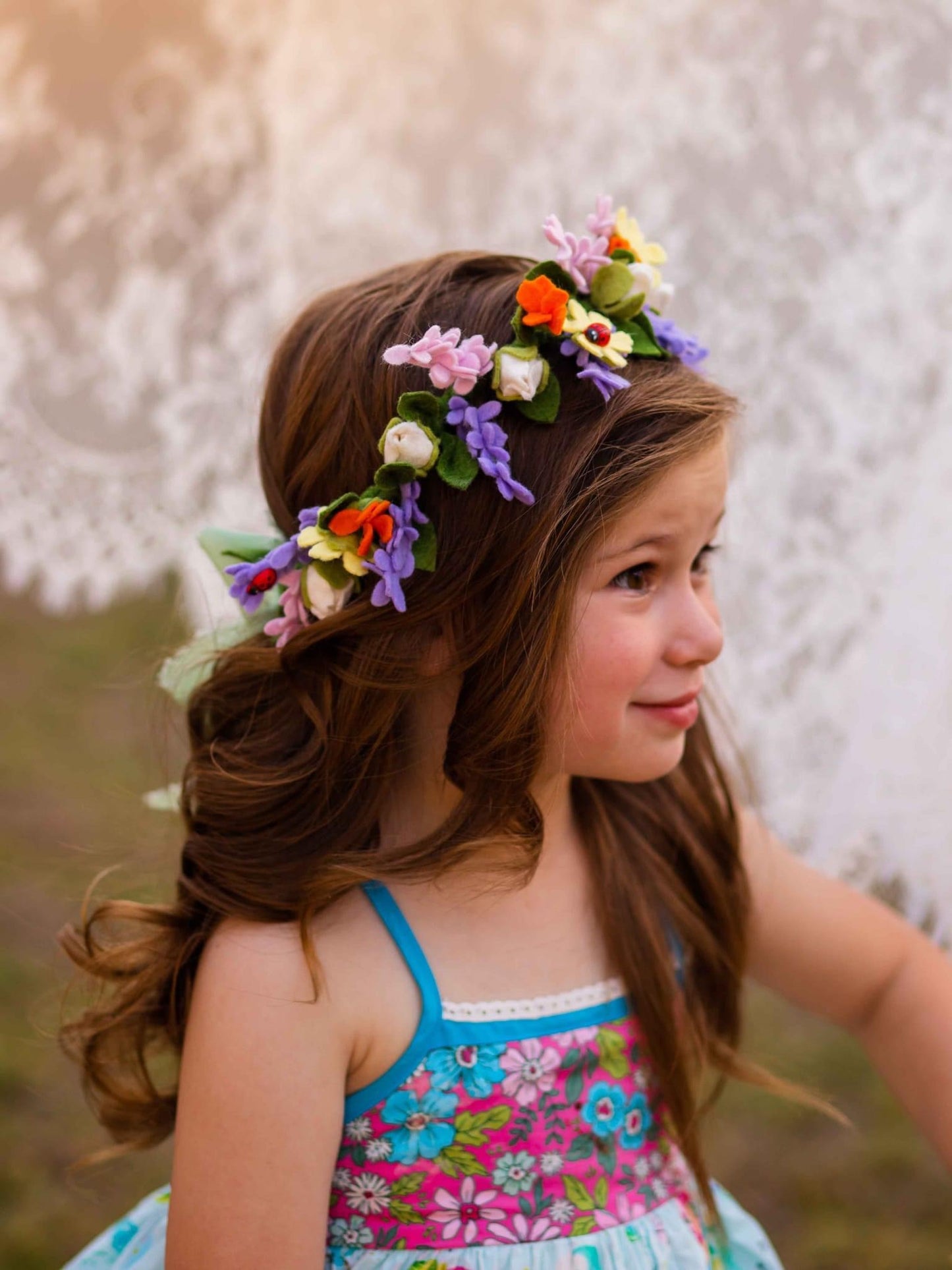 Wild Small Flowers  full size Halo