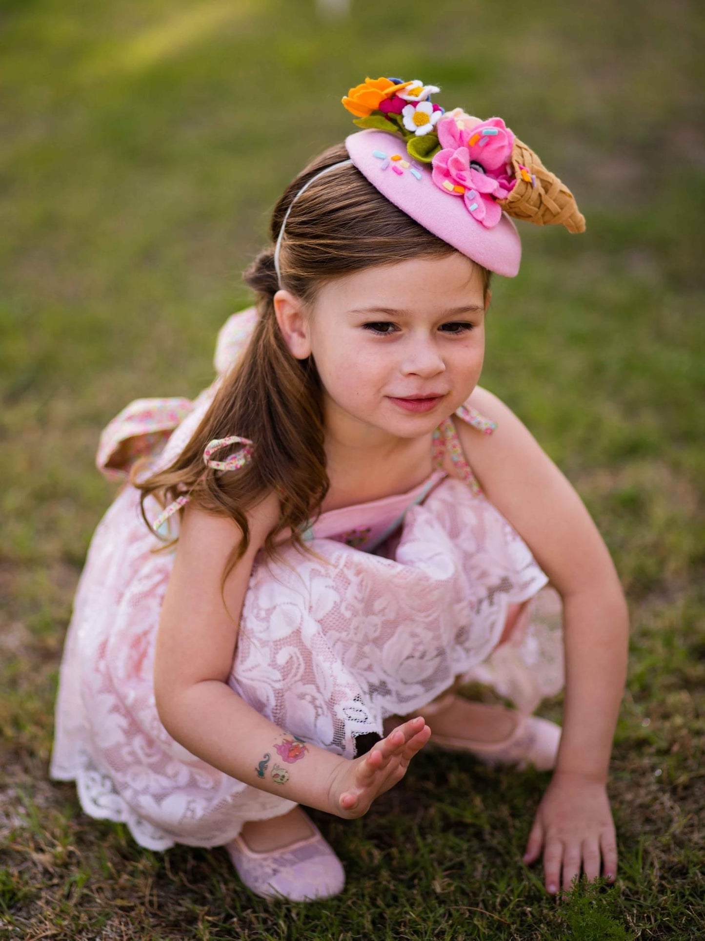 Ice cream Cone Round Hat