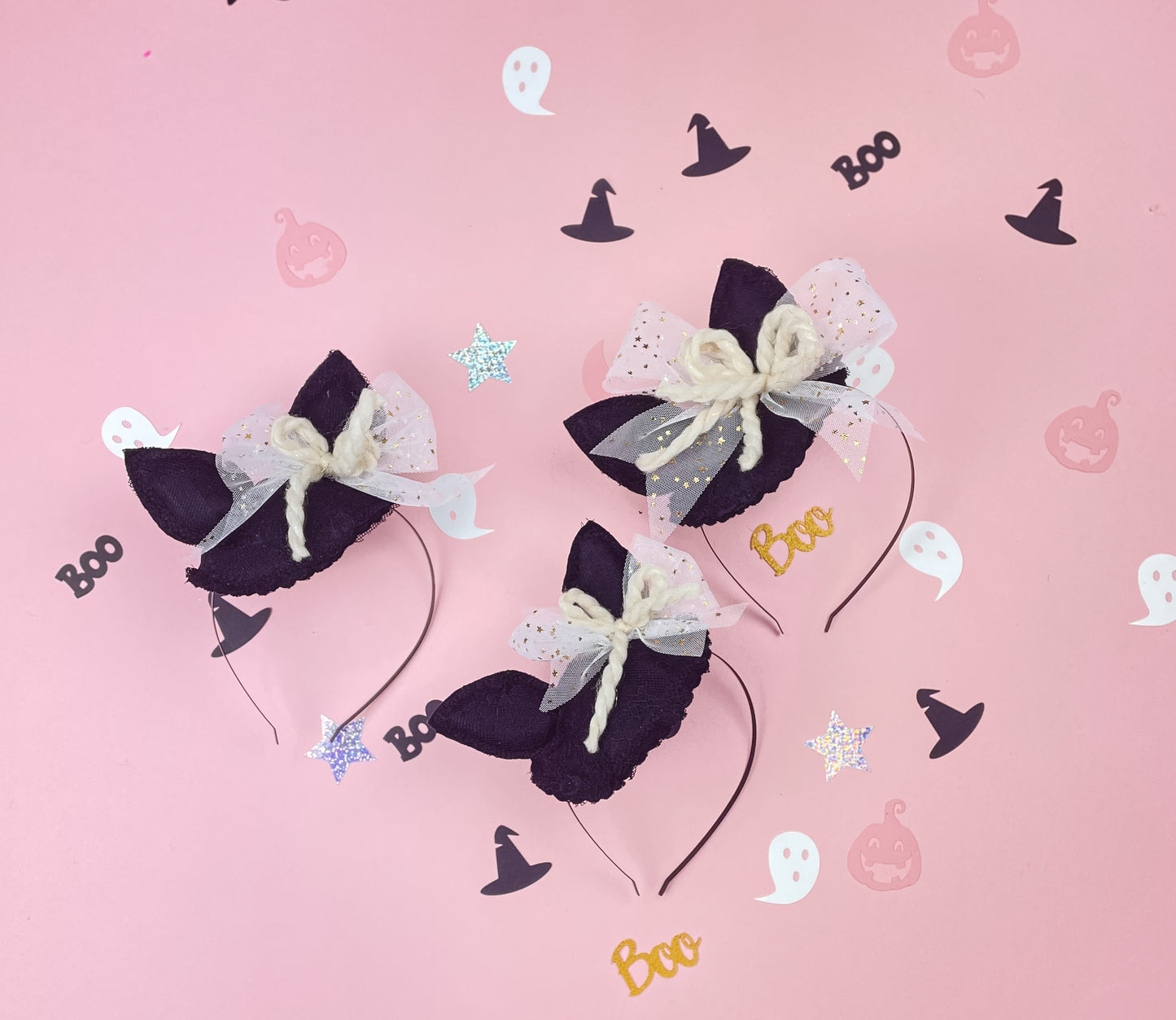 Black Cat Fascinator