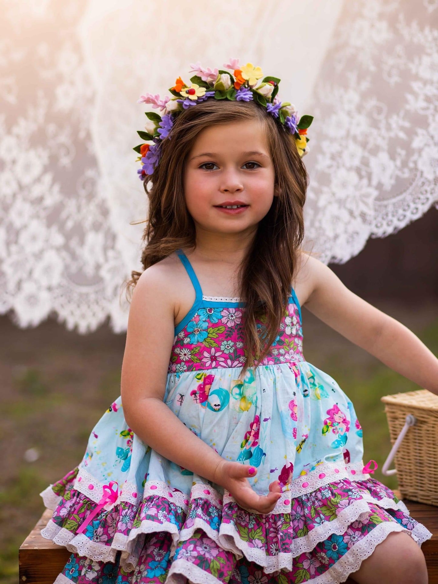 Wild Small Flowers  full size Halo