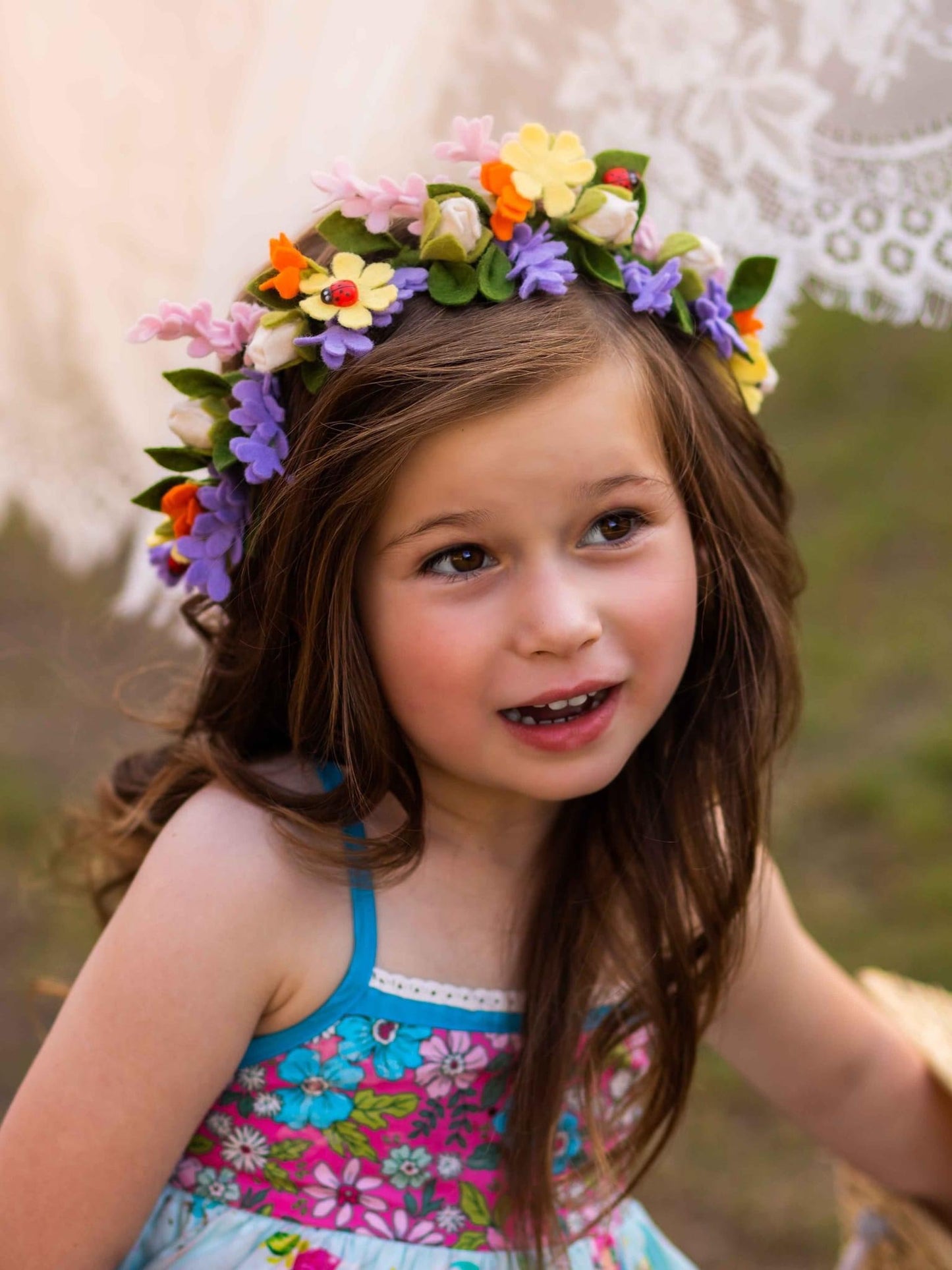 Wild Small Flowers  full size Halo